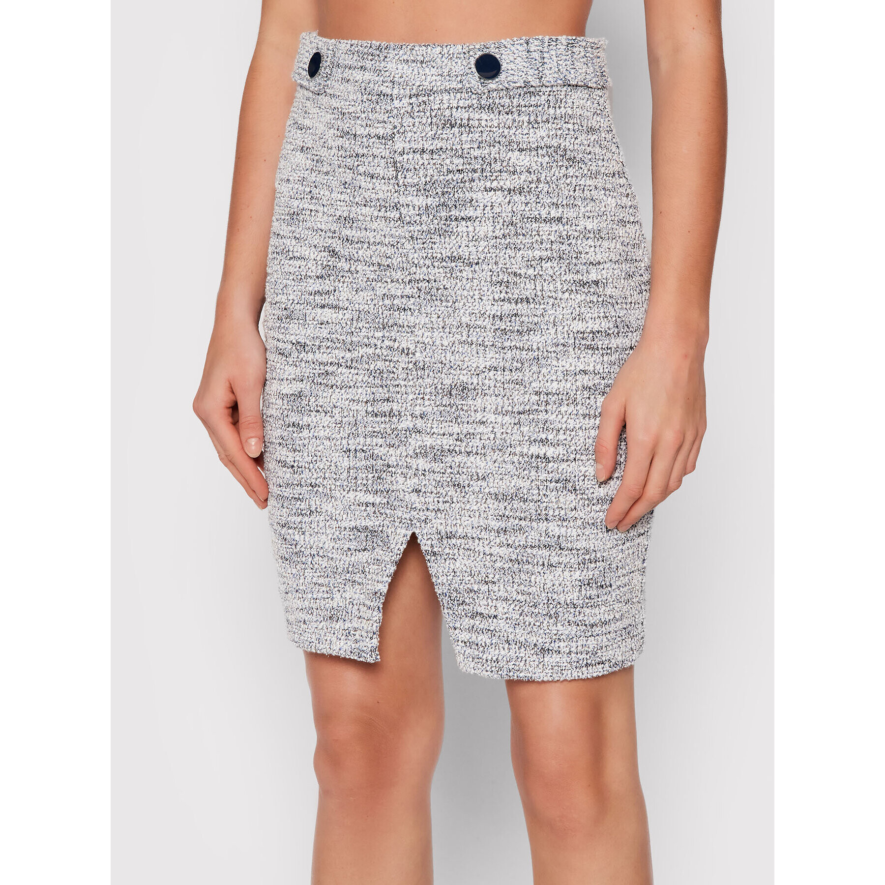 Guess Мини пола Elis W1BD13 KAUN0 Син Slim Fit - Pepit.bg