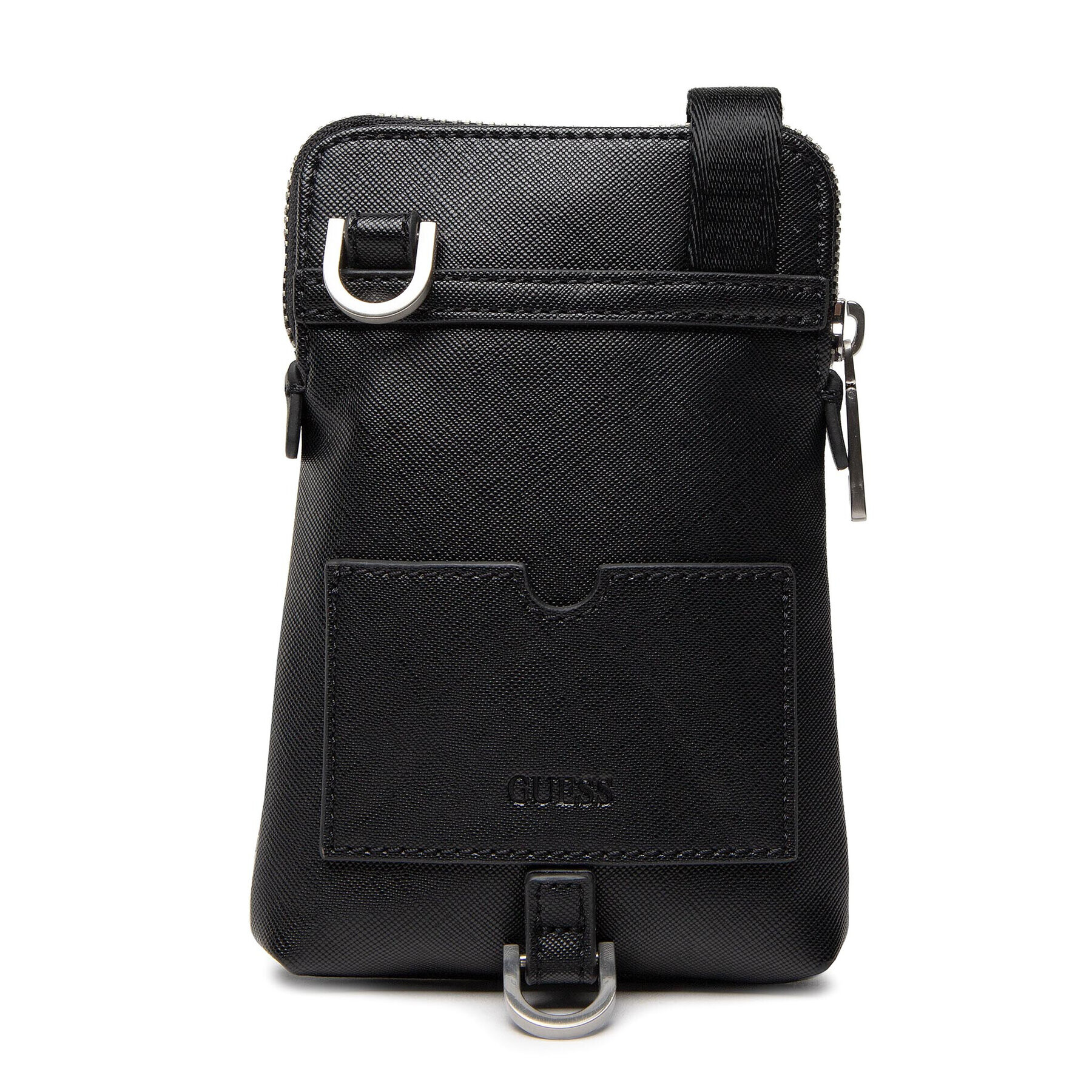 Guess Мъжка чантичка Certosa Device Holder HMCERT P2284 Черен - Pepit.bg