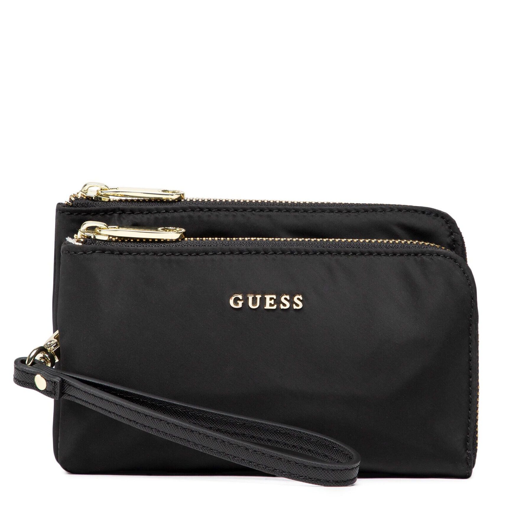 Guess Мъжка чантичка Eyen Accessories PWEYEN P2422 Черен - Pepit.bg