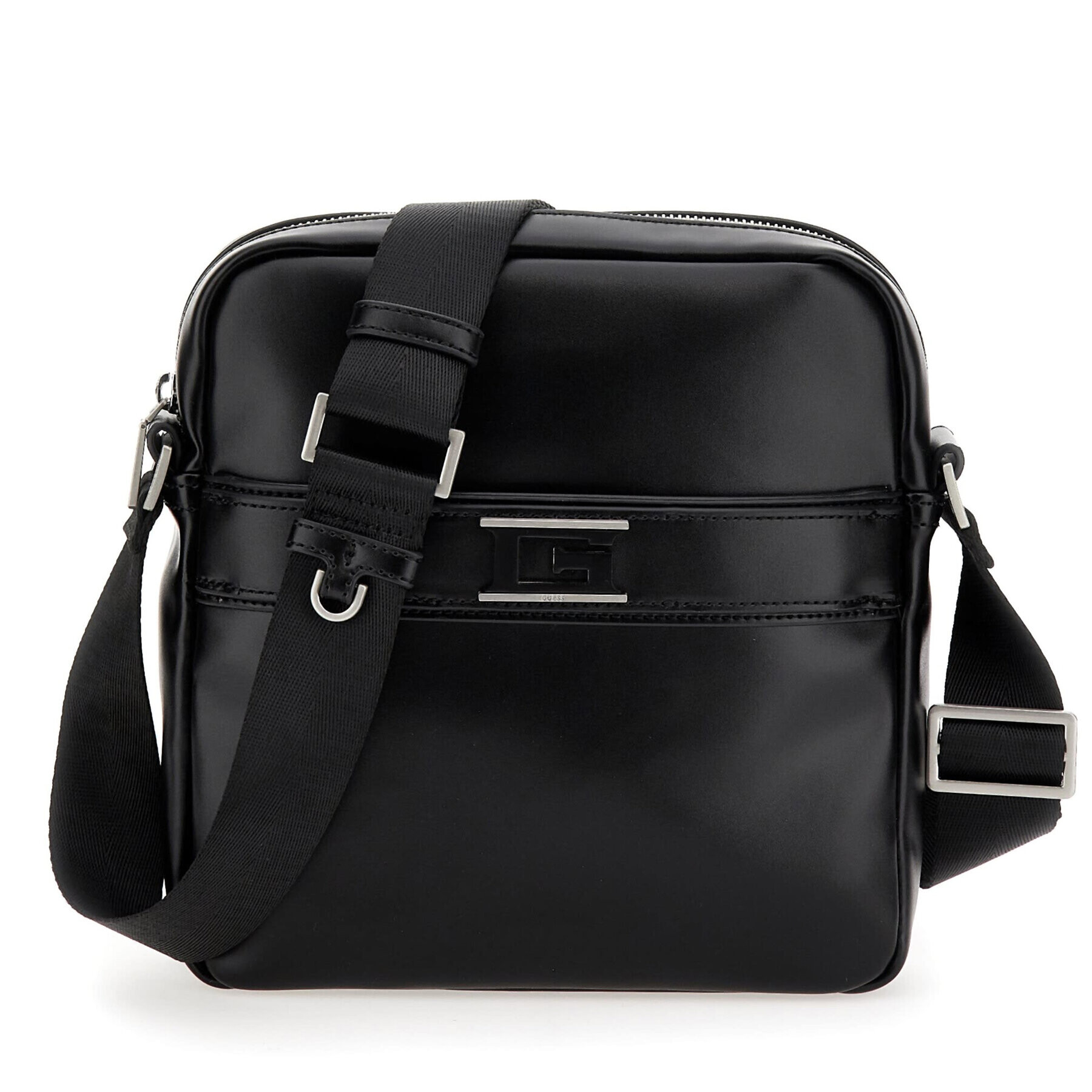 Guess Мъжка чантичка Forte Mini Bags HMFORT P3358 Черен - Pepit.bg