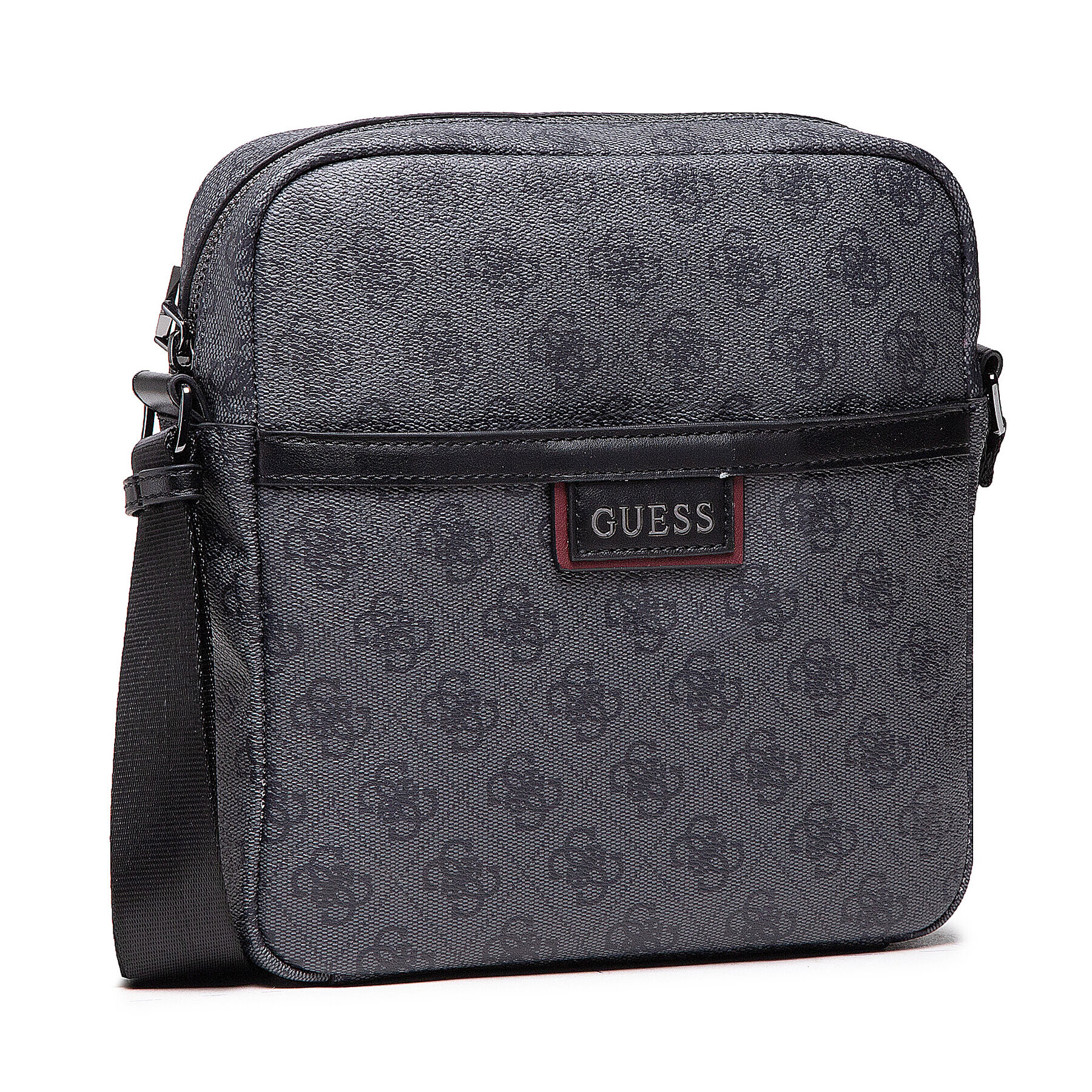 Guess Мъжка чантичка Vezzola (4G PRINT) HMVEZL P1358 Сив - Pepit.bg