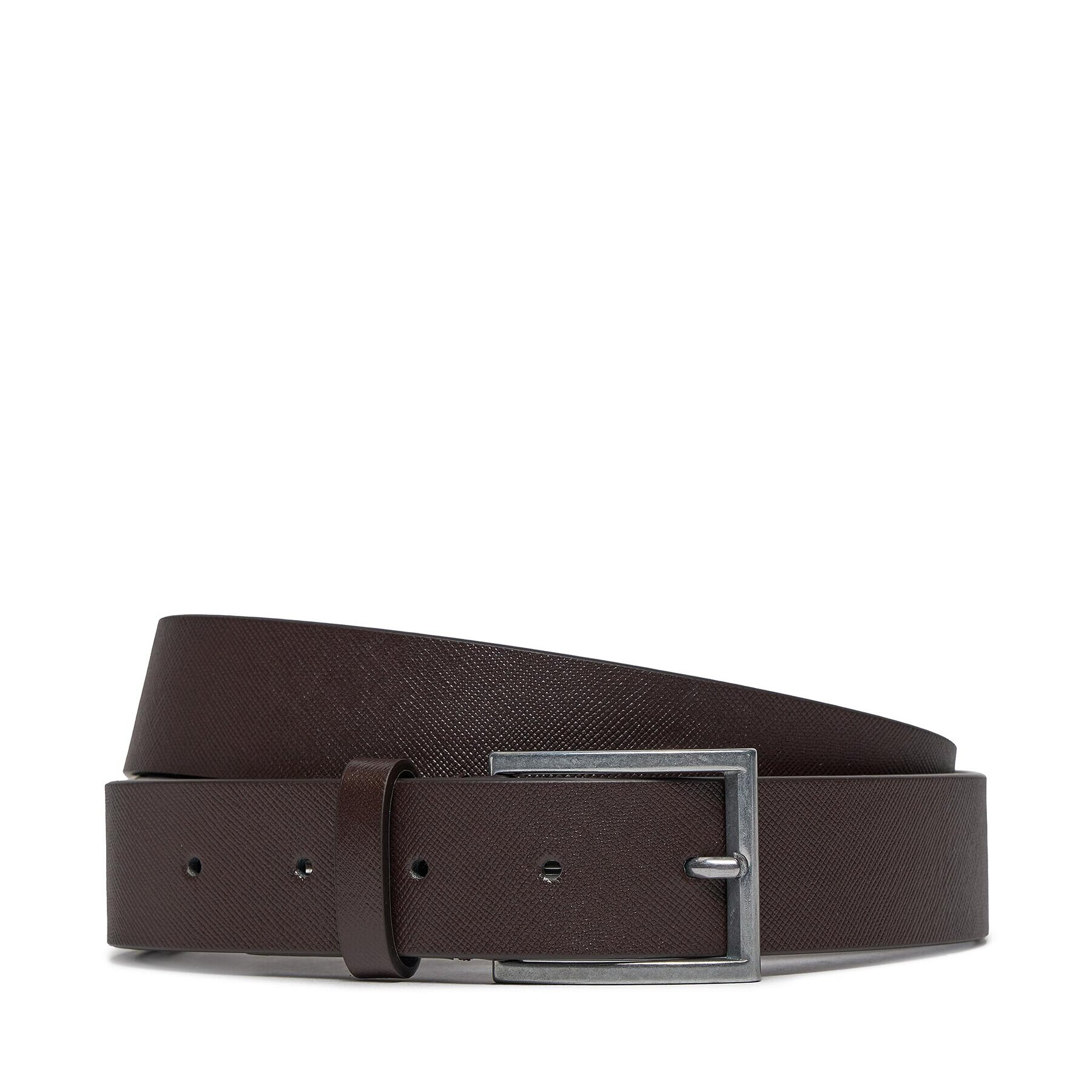 Guess Мъжки колан Certosa Saffiano Belts BM7794 P4135 Кафяв - Pepit.bg