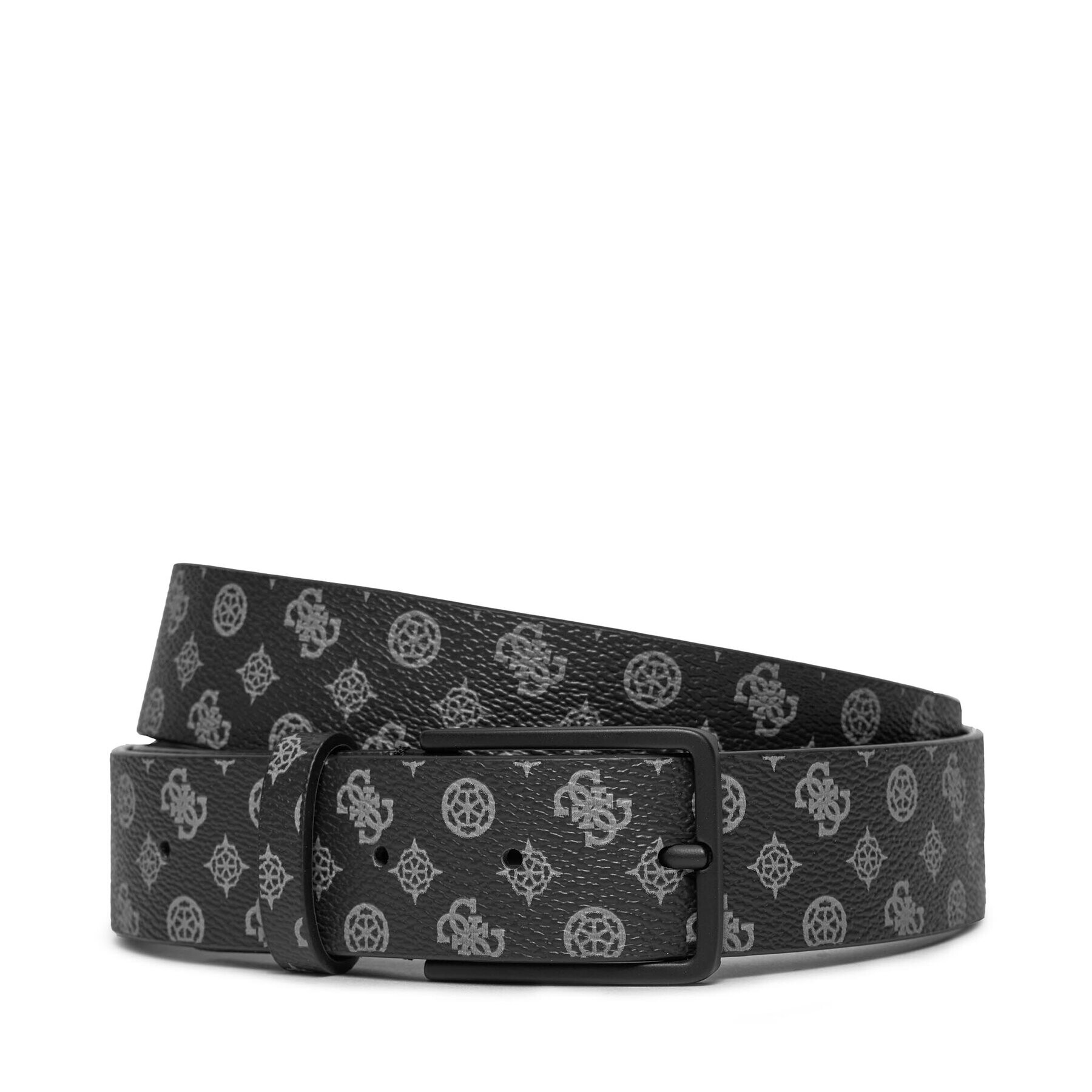 Guess Мъжки колан Micro Peony Eco Belts BM7793 P4135 Черен - Pepit.bg