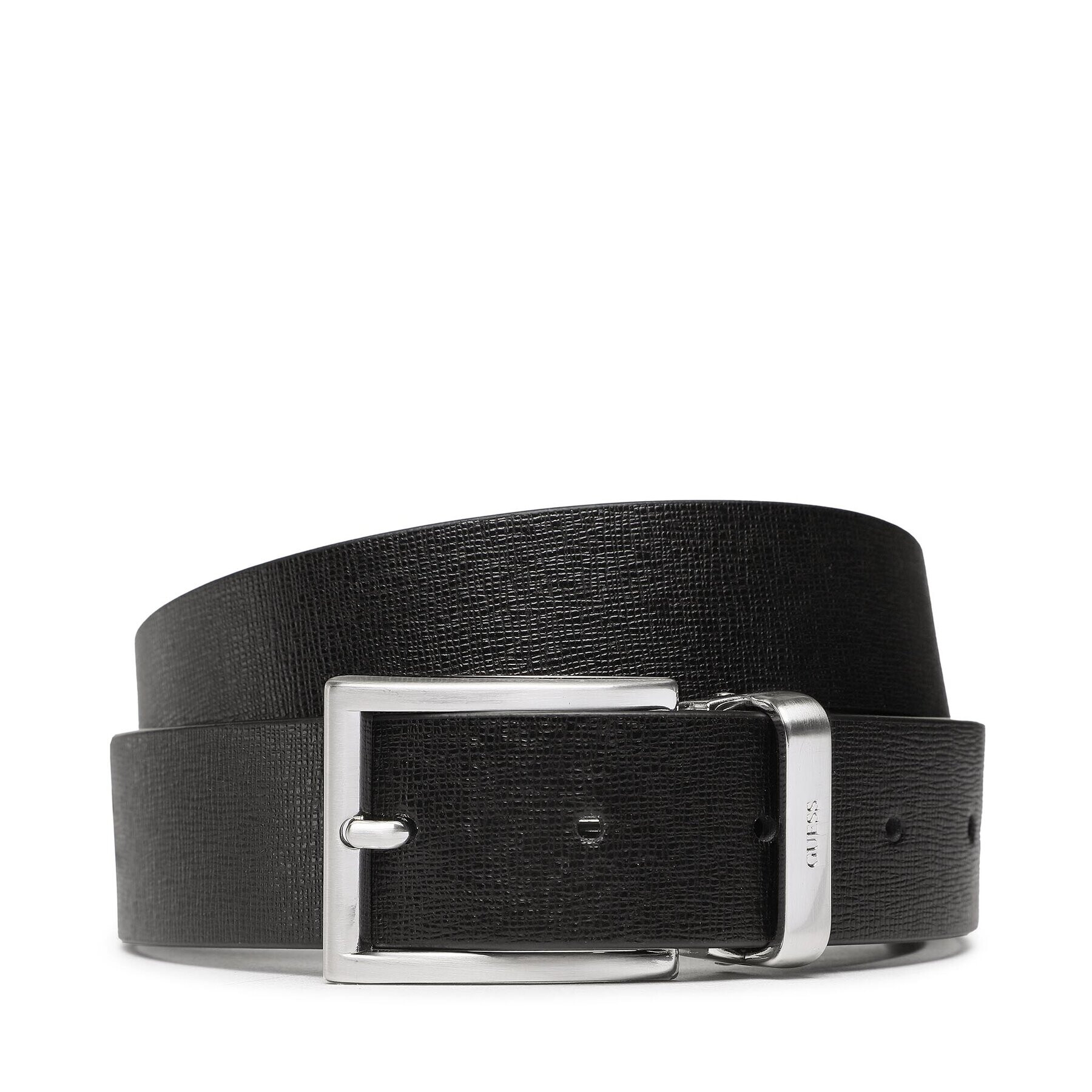 Guess Мъжки колан Not Coordinated Belts BM7542 LEA35 Черен - Pepit.bg