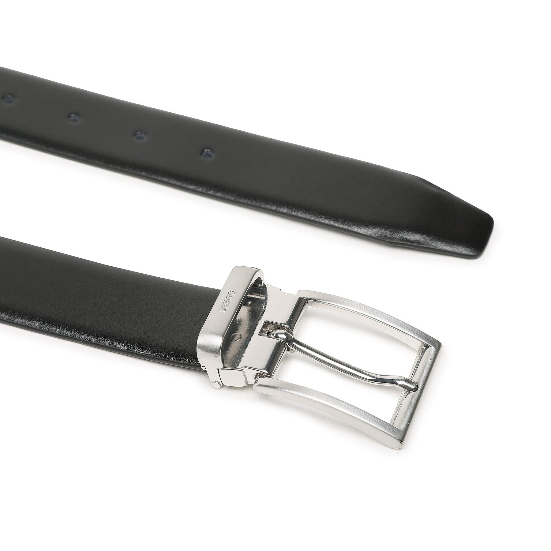 Guess Мъжки колан Not Coordinated Belts BM7658 LEA35 Черен - Pepit.bg