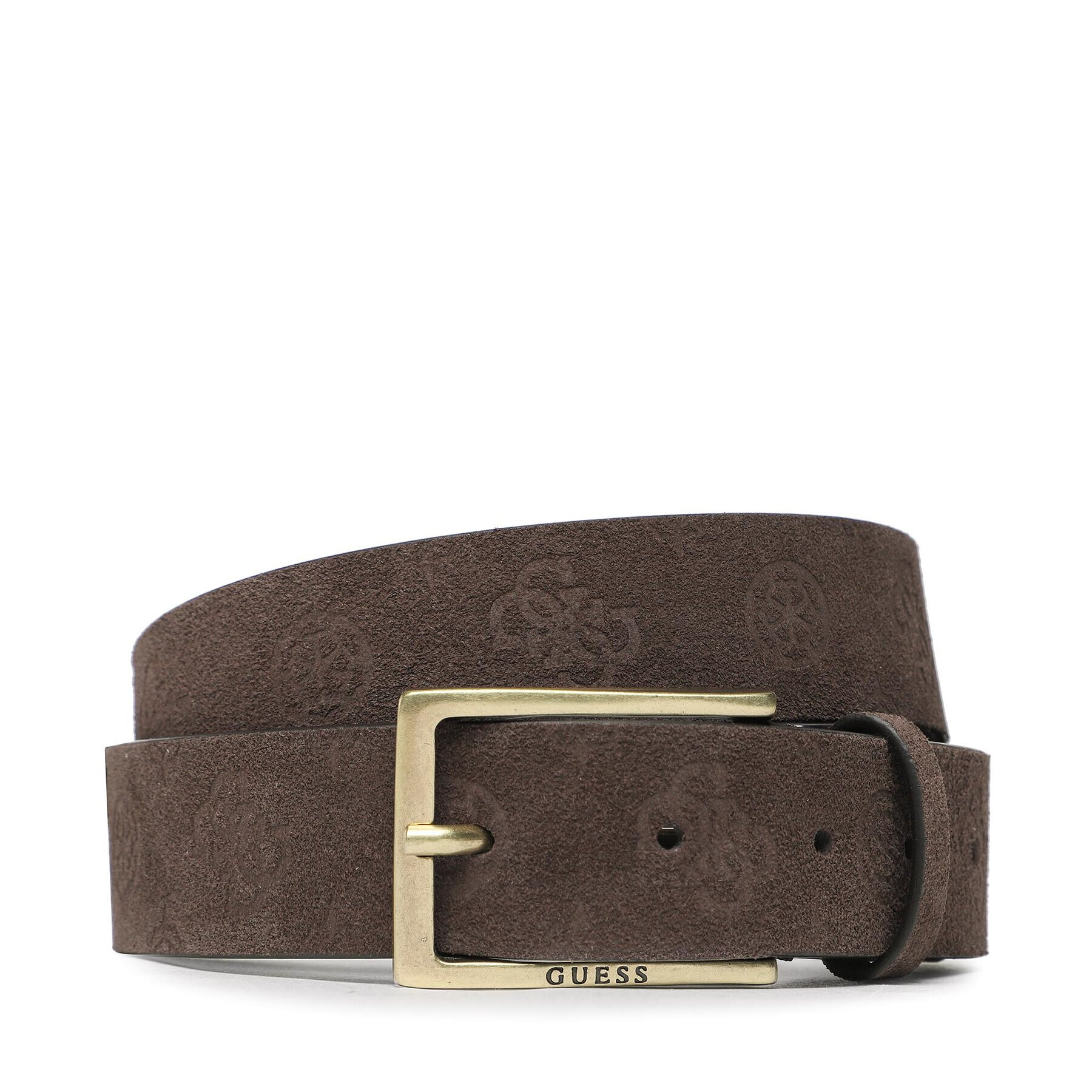 Guess Мъжки колан Not Coordinated Belts BM7694 LEA35 Кафяв - Pepit.bg
