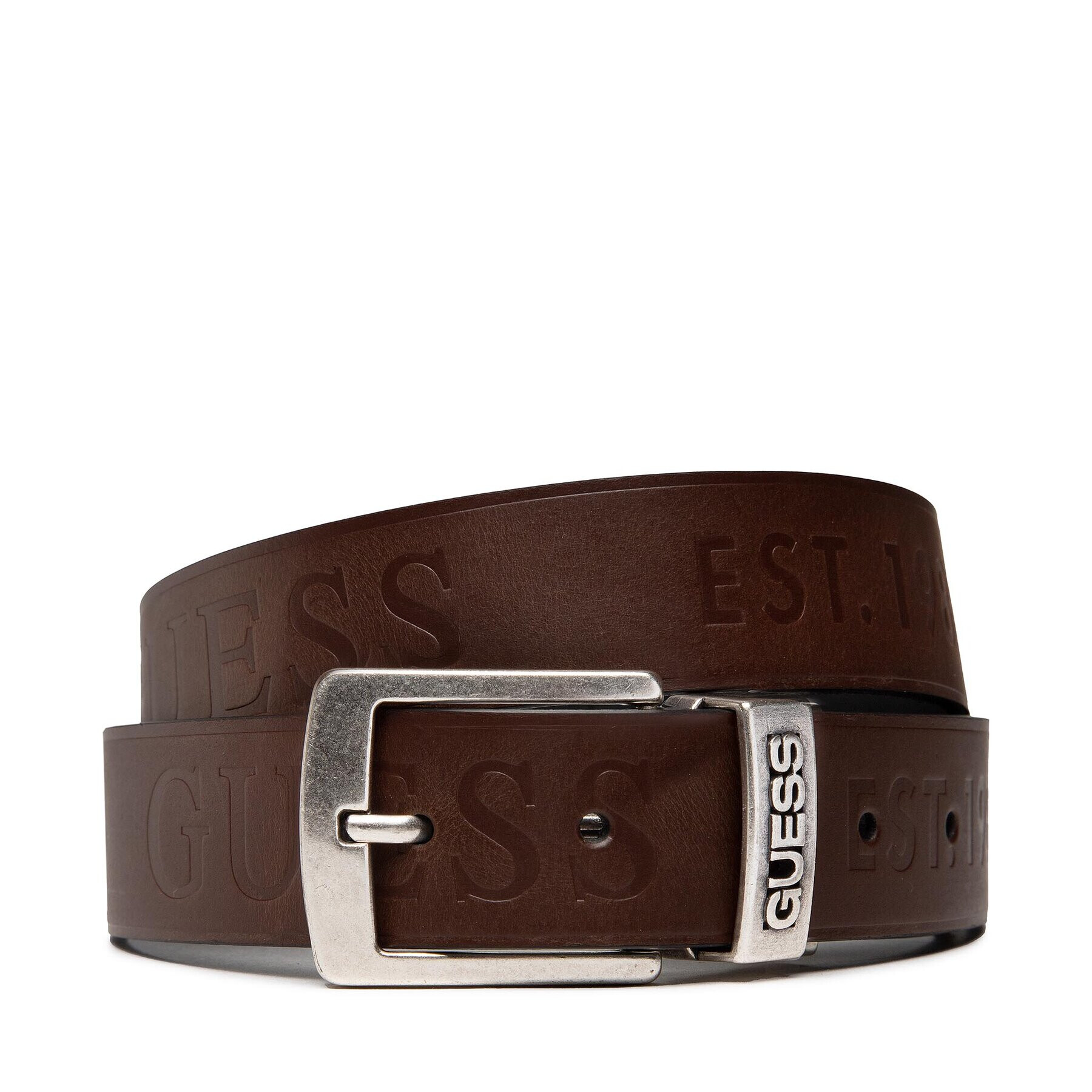 Guess Мъжки колан Reversible Belt M3RZ12 L0S80 Черен - Pepit.bg