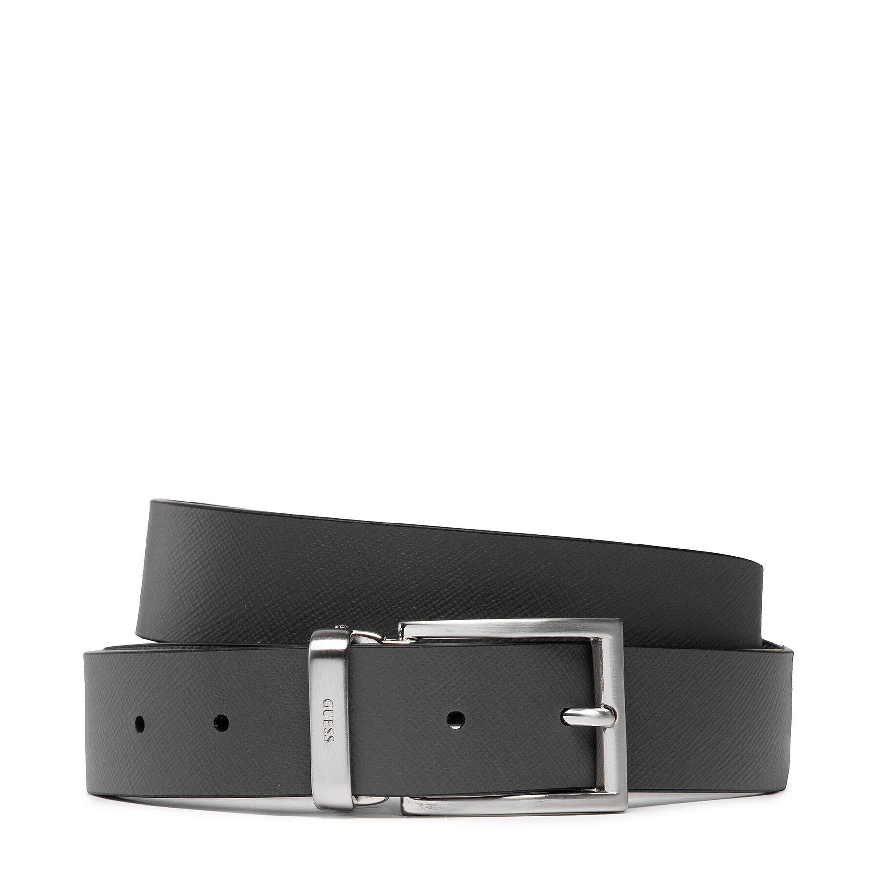 Guess Мъжки колан Vezzola Belts BM7541 LEA35 Черен - Pepit.bg