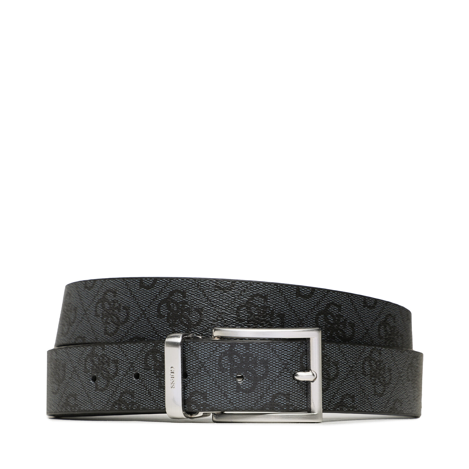 Guess Мъжки колан Vezzola Belts BM7541 LEA35 Черен - Pepit.bg