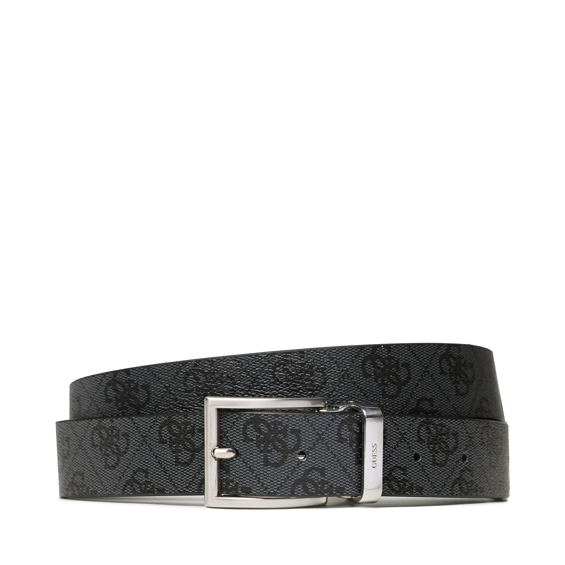 Guess Мъжки колан Vezzola Belts BM7543 LEA35 Черен - Pepit.bg