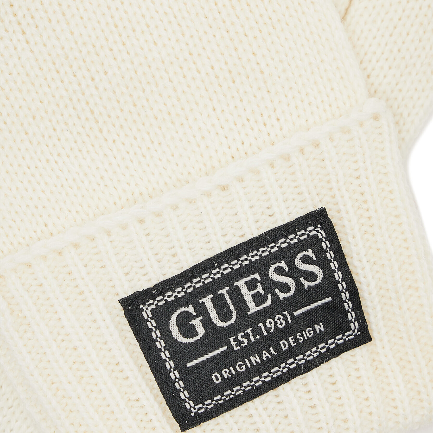 Guess Мъжки ръкавици AM9041 WOL02 Екрю - Pepit.bg