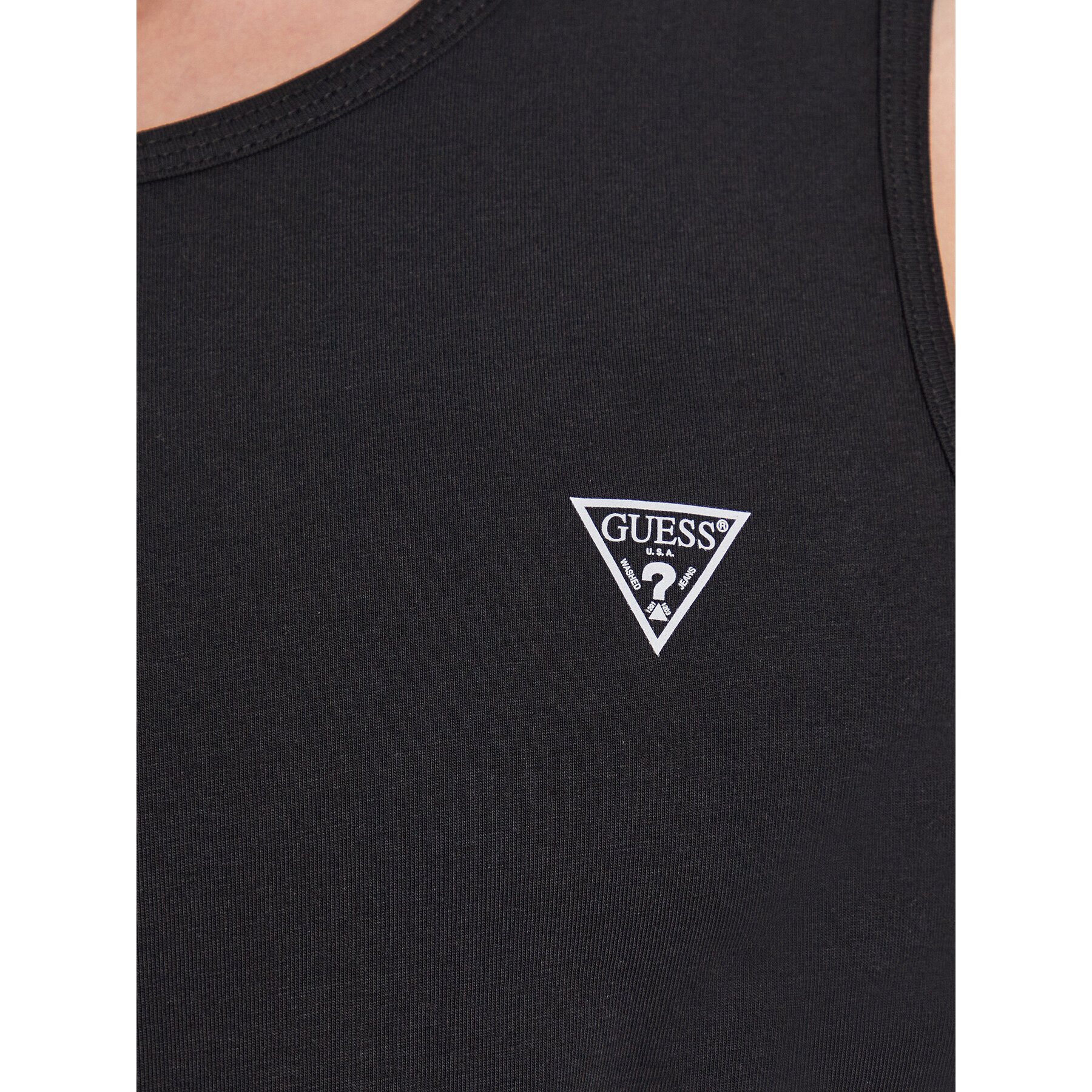 Guess Мъжки топ U97M02 K6YW1 Черен Regular Fit - Pepit.bg