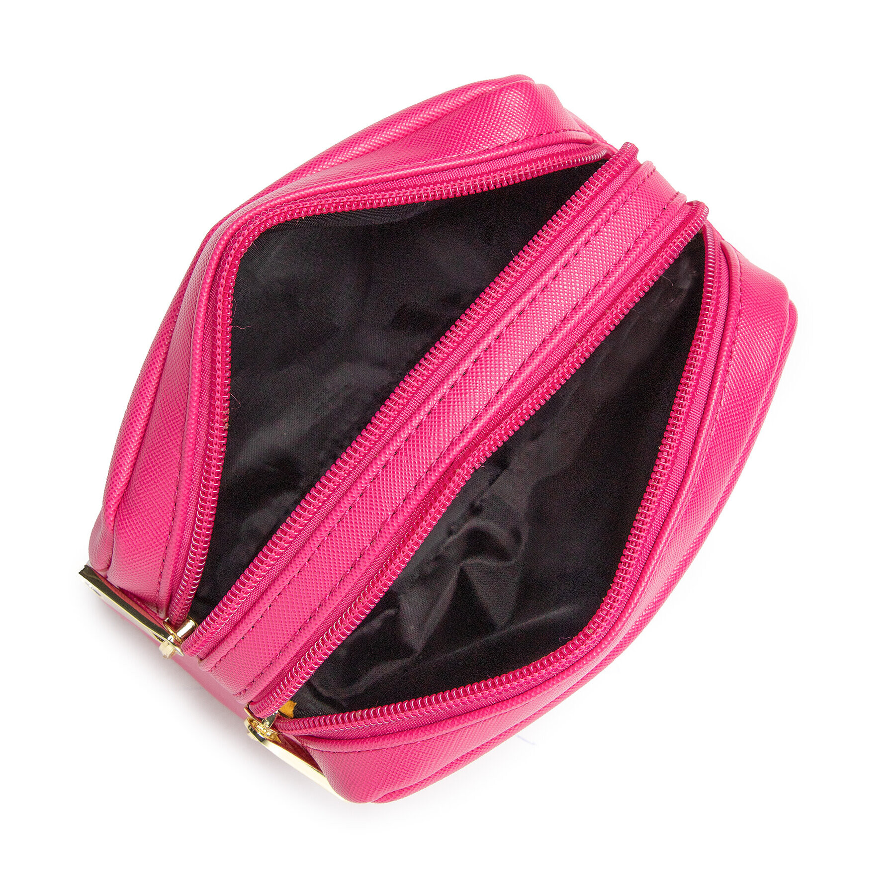 Guess Несесер Vanille Double Zip PWVANI P2173 Розов - Pepit.bg