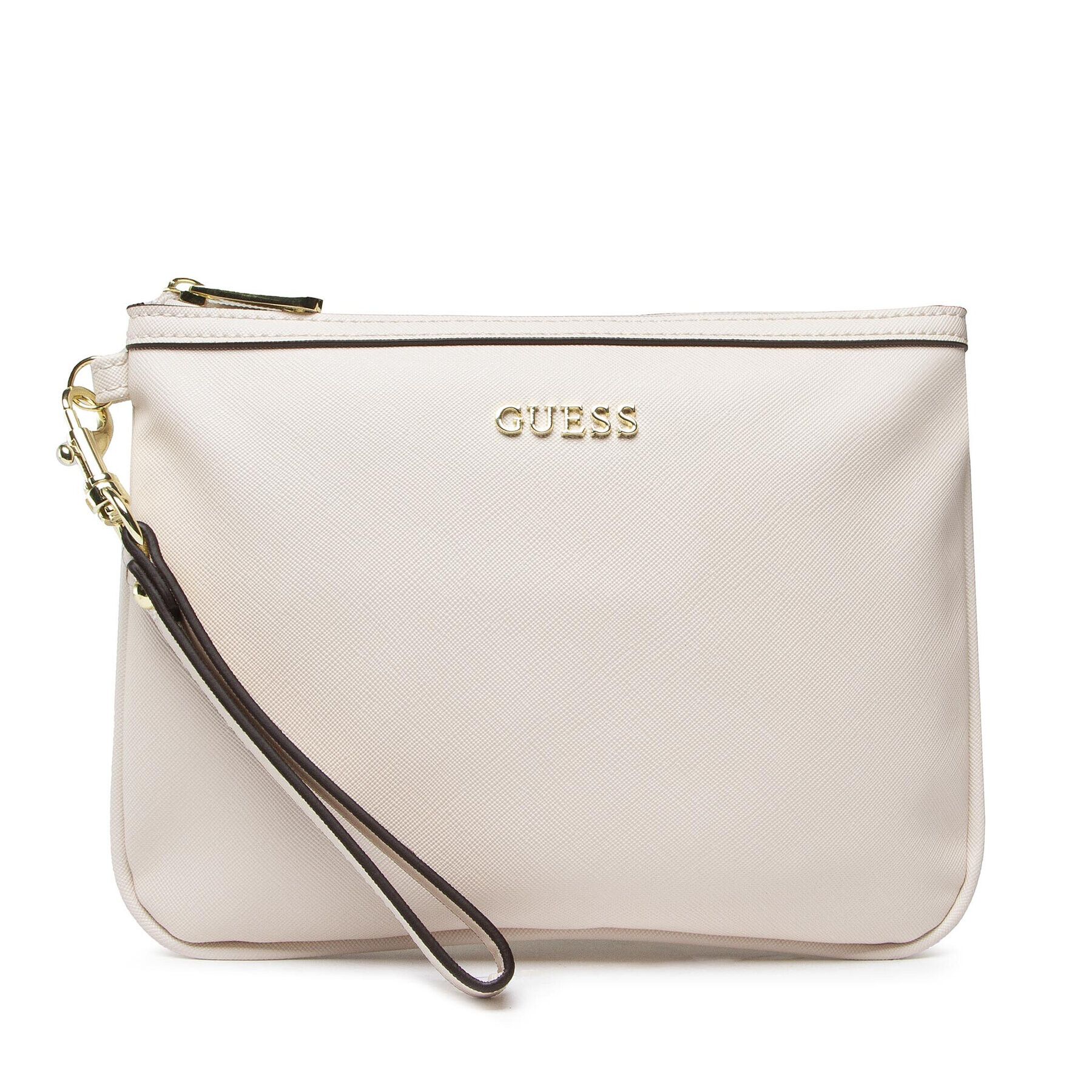 Guess Несесер Vanille Flat Top Zip PWVANI P2102 Бежов - Pepit.bg