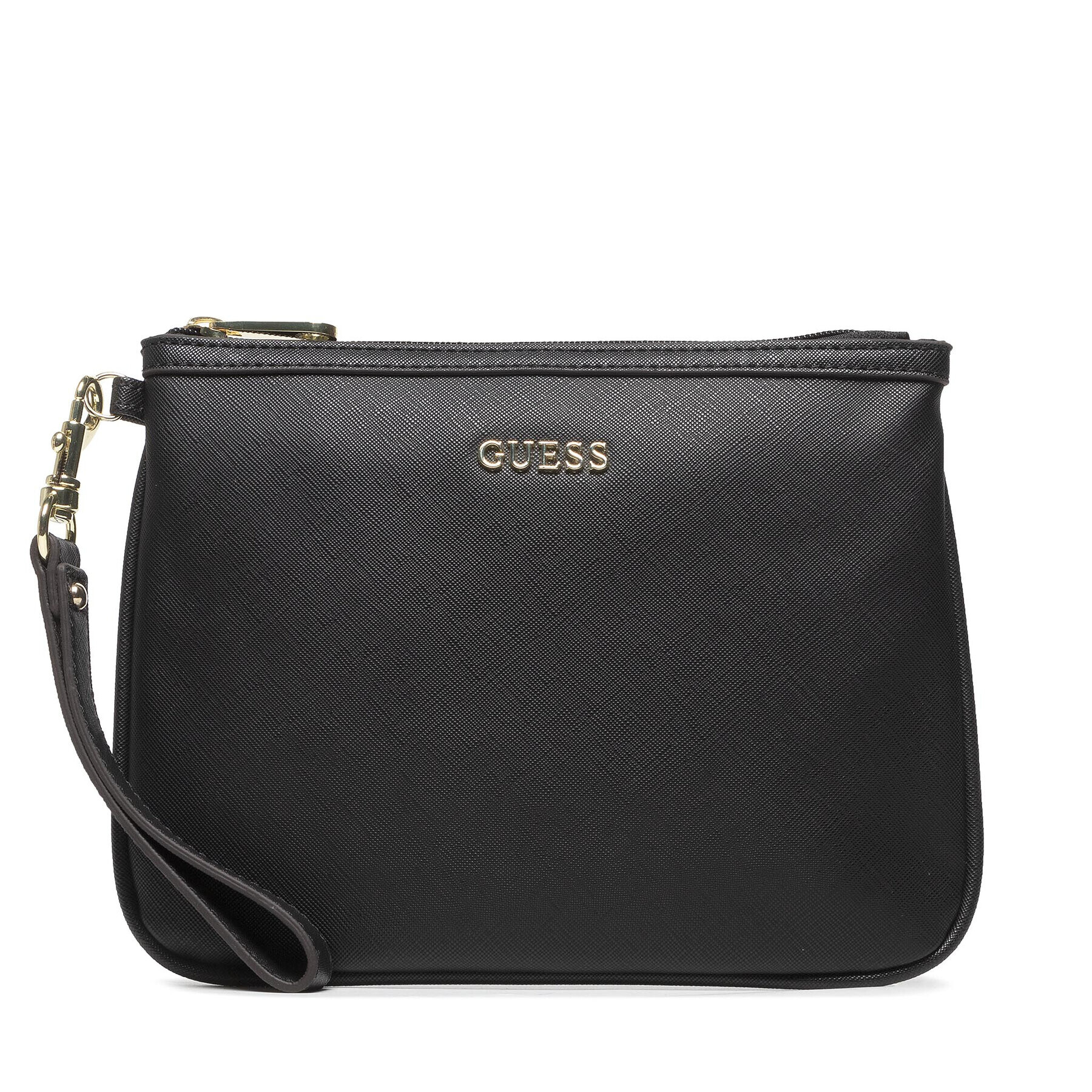 Guess Несесер Vanille Flat Top Zip PWVANI P2102 Черен - Pepit.bg