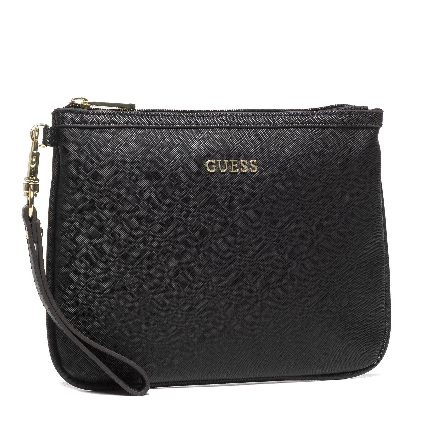 Guess Несесер Vanille Flat Top Zip PWVANI P2102 Черен - Pepit.bg