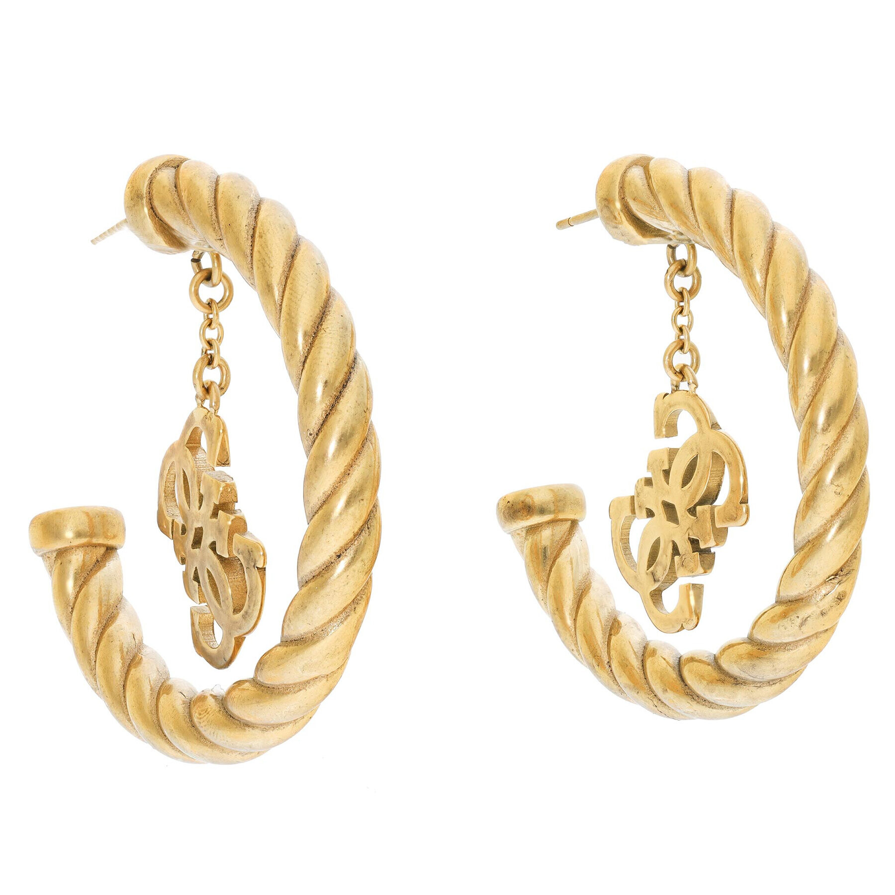 Guess Обици JUBE01 006JW Златист - Pepit.bg