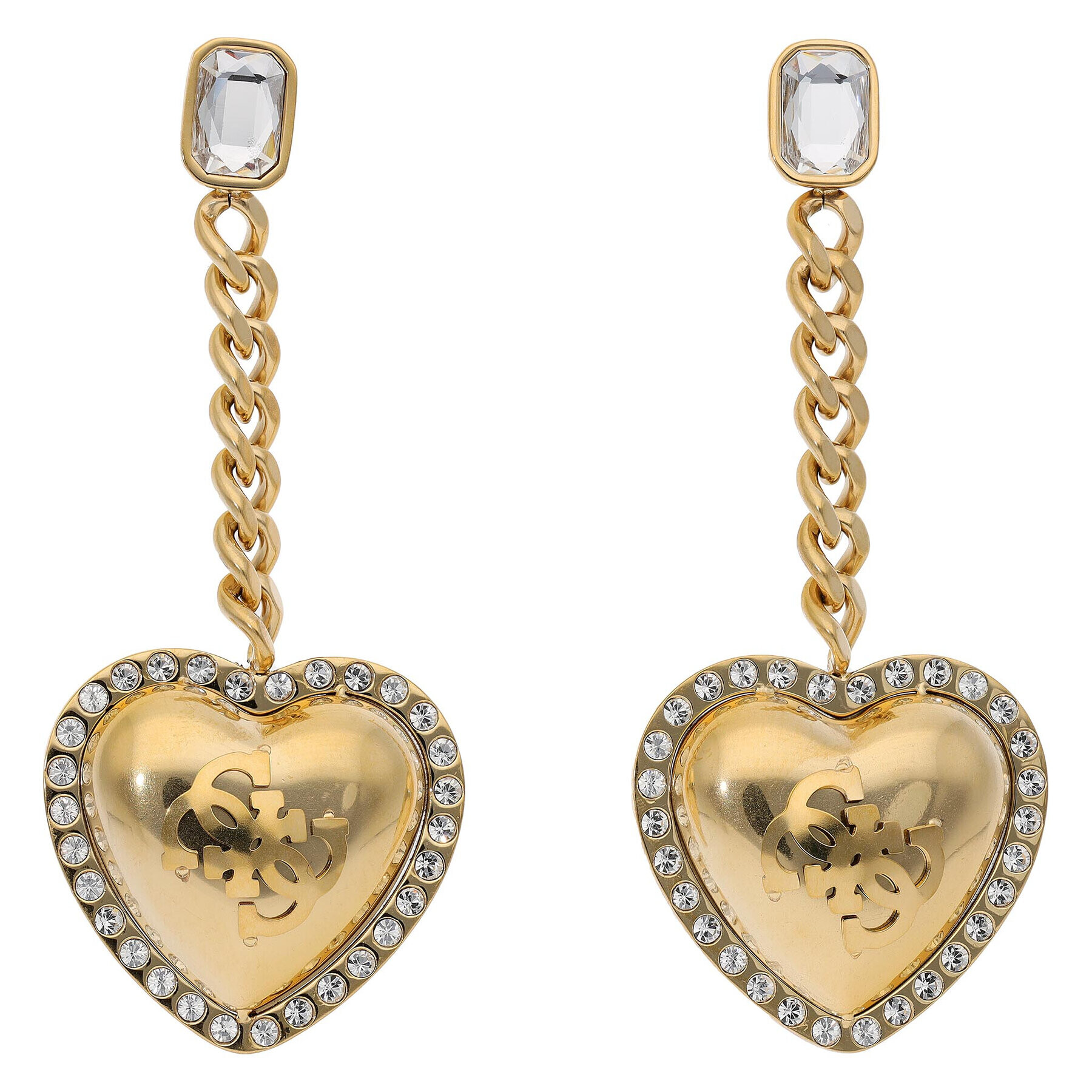 Guess Обици JUBE01 071JW Златист - Pepit.bg