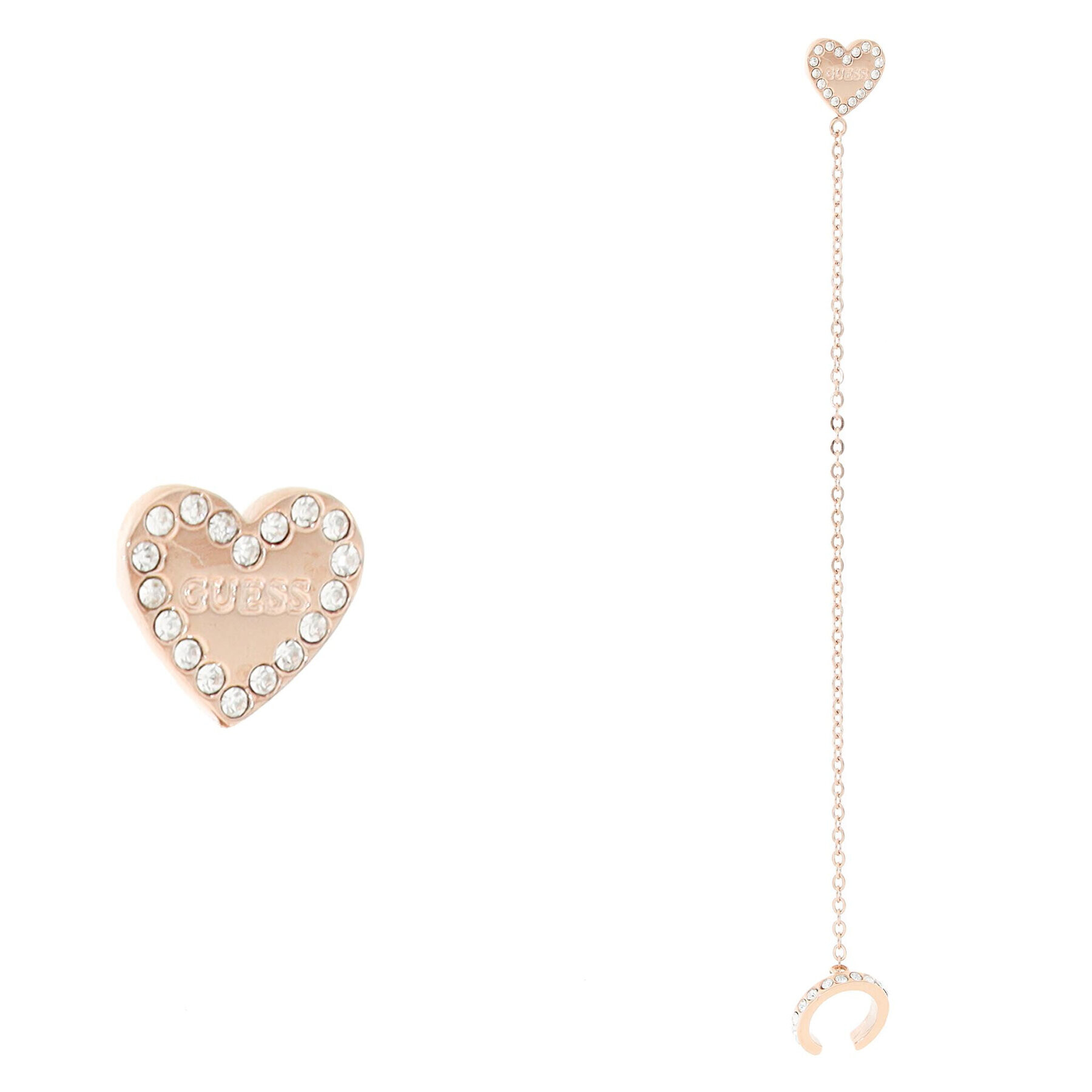 Guess Обици JUBE01 080JW Златист - Pepit.bg