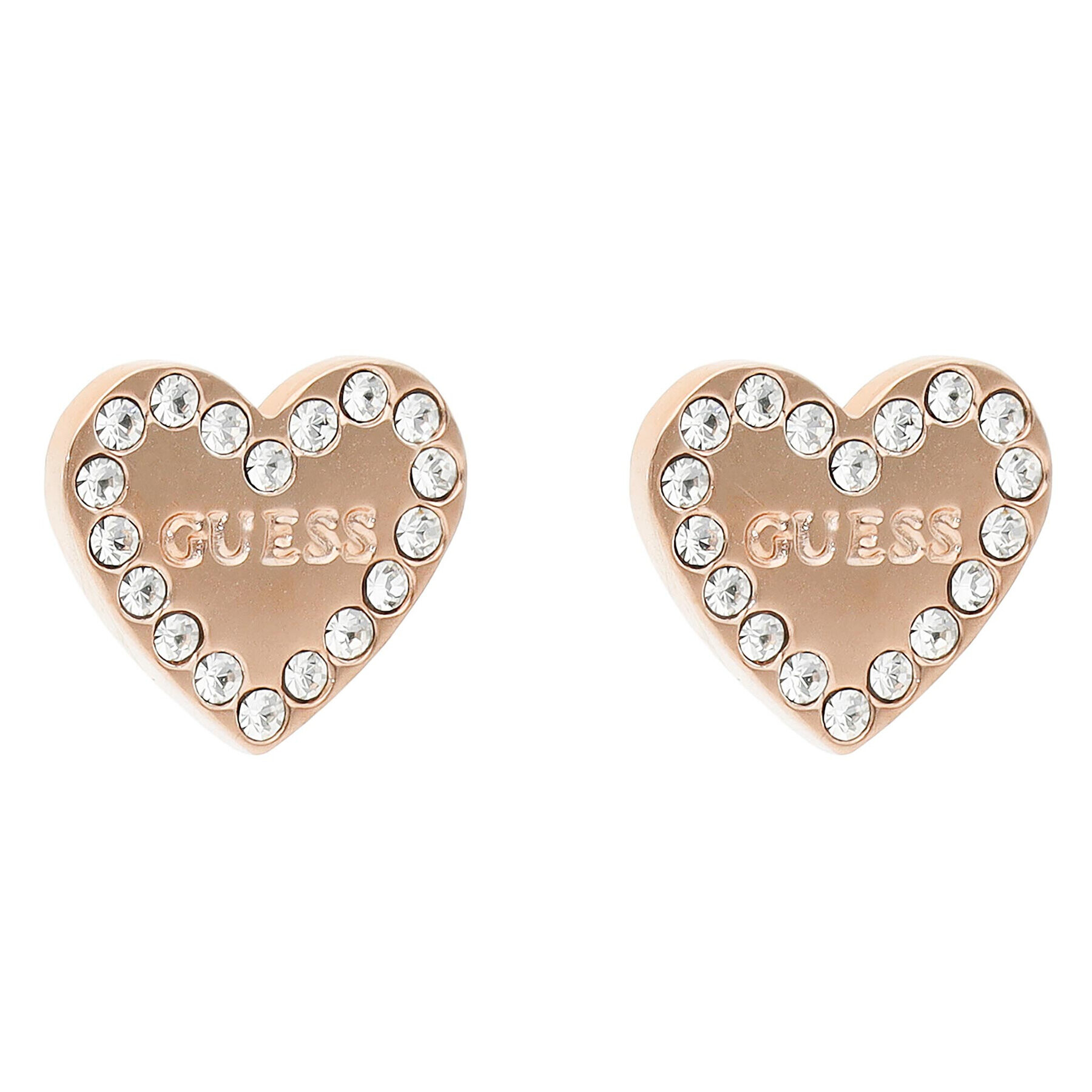 Guess Обици JUBE01 082JW Златист - Pepit.bg