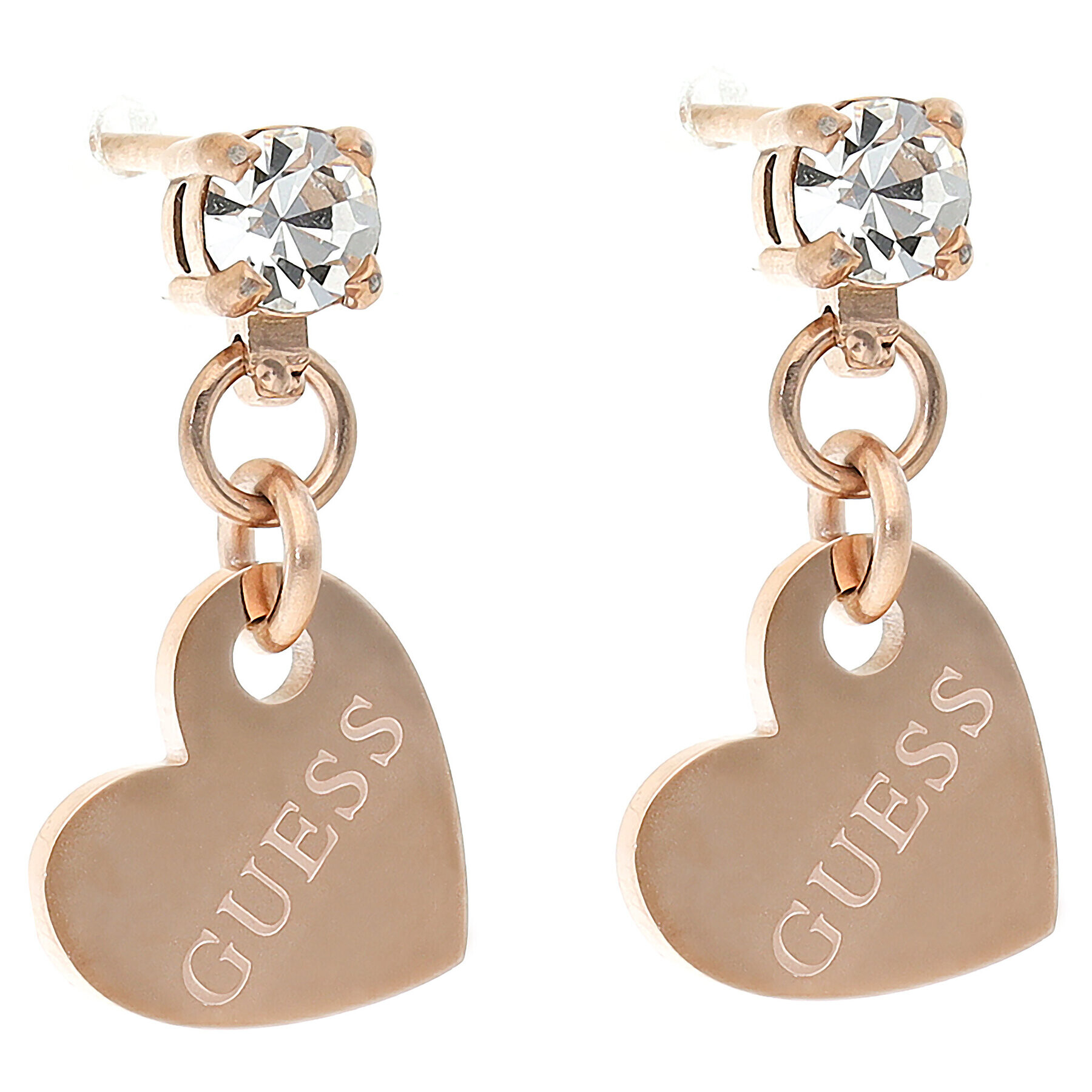 Guess Обици JUBE01 083JW Златист - Pepit.bg