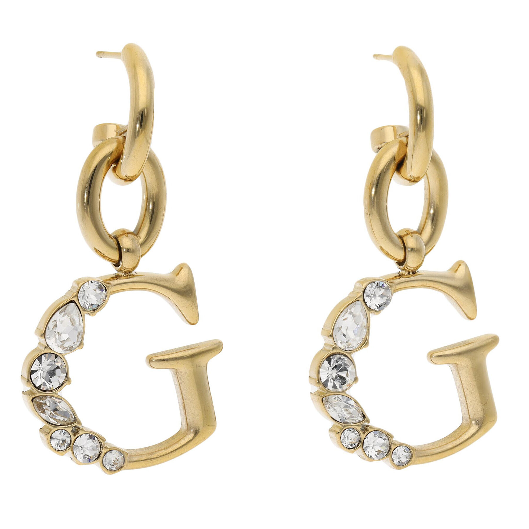 Guess Обици JUBE01 107JW Златист - Pepit.bg