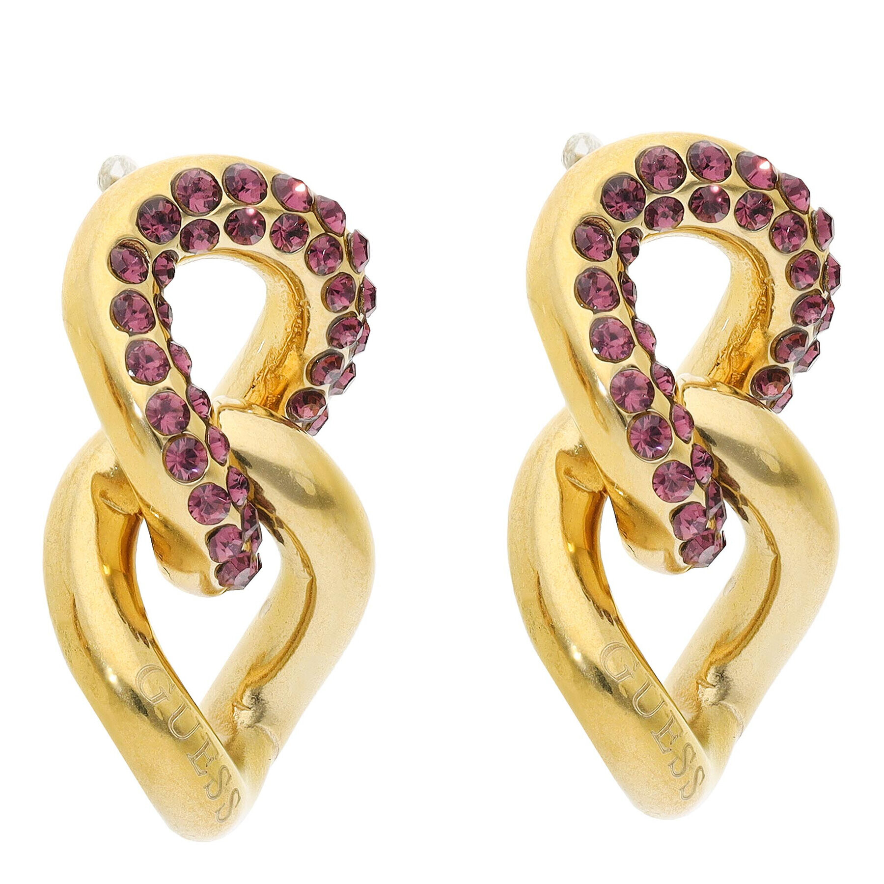 Guess Обици JUBE01 151JW Златист - Pepit.bg