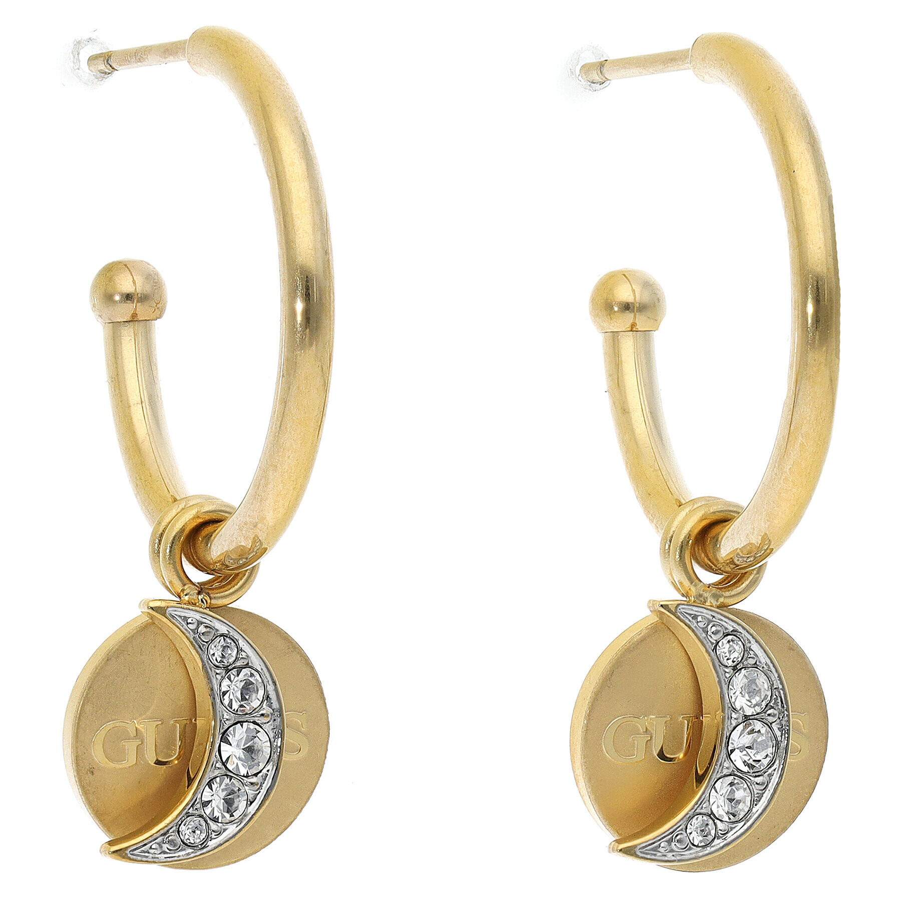 Guess Обици JUBE01 191JW Златист - Pepit.bg