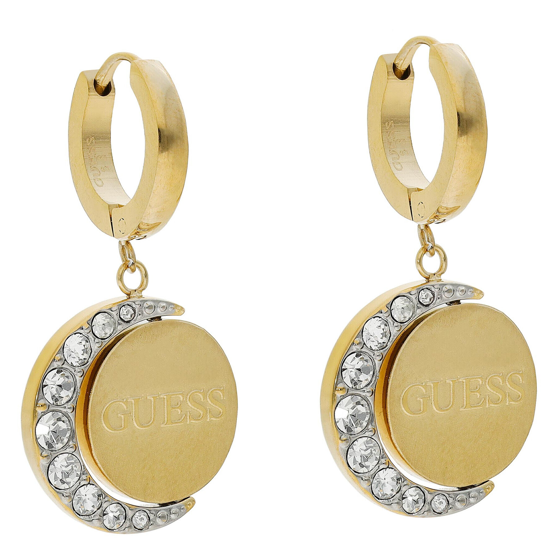 Guess Обици JUBE01 192JW Златист - Pepit.bg