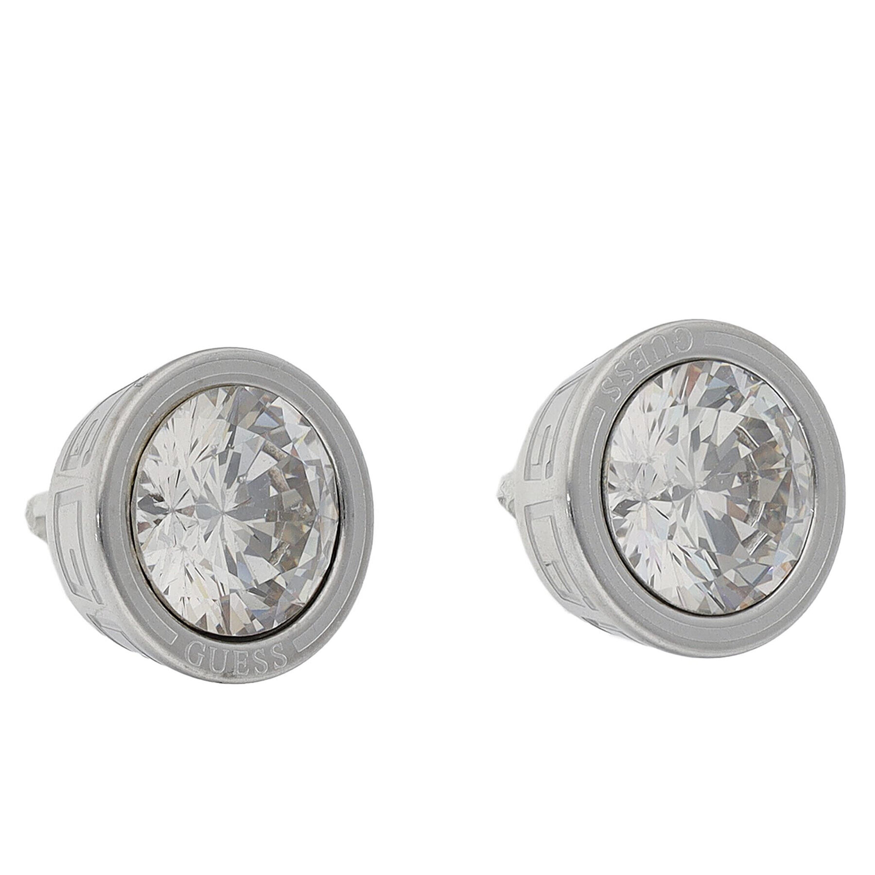 Guess Обици JUBE01 361JW Сребрист - Pepit.bg
