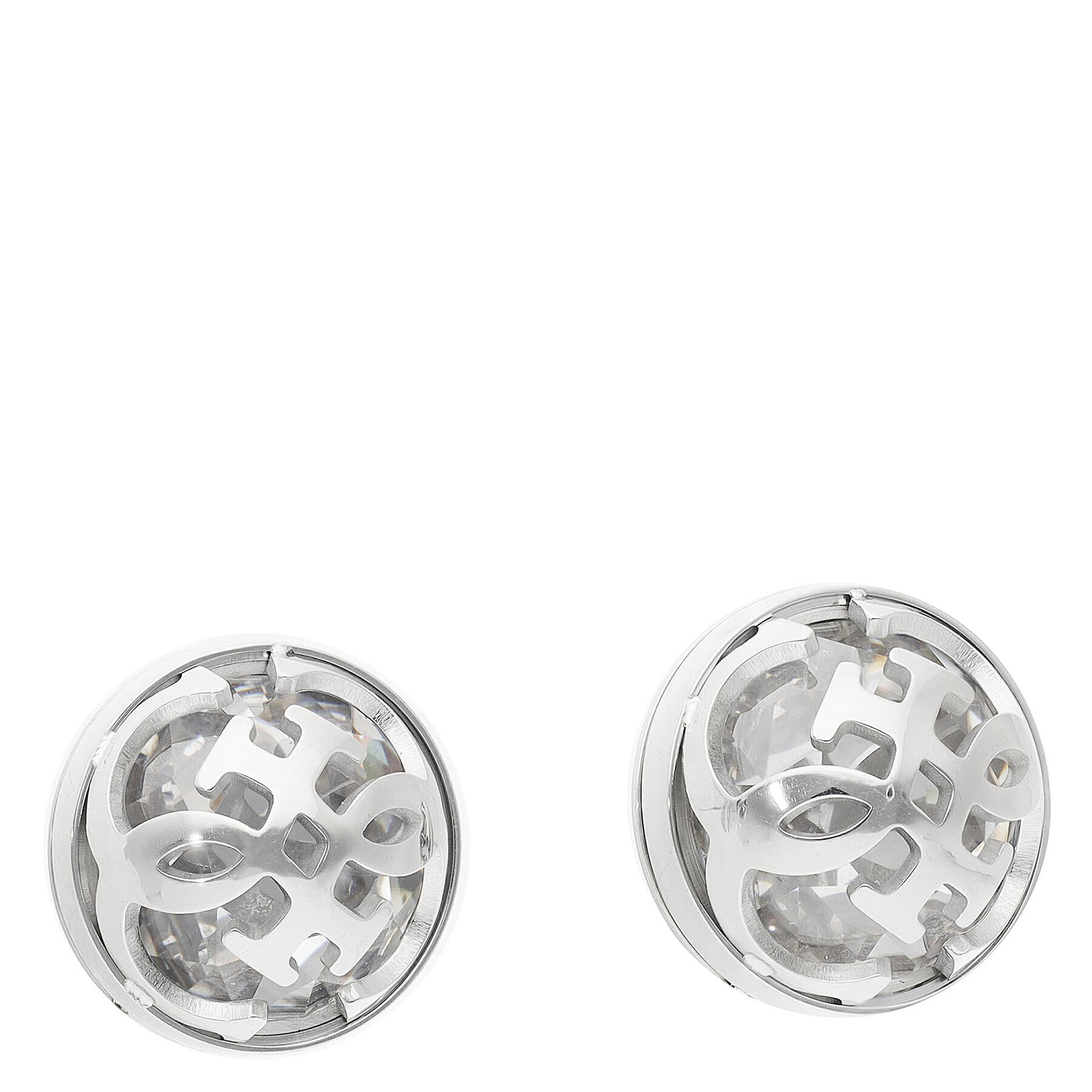 Guess Обици JUBE01 393JW Сребрист - Pepit.bg
