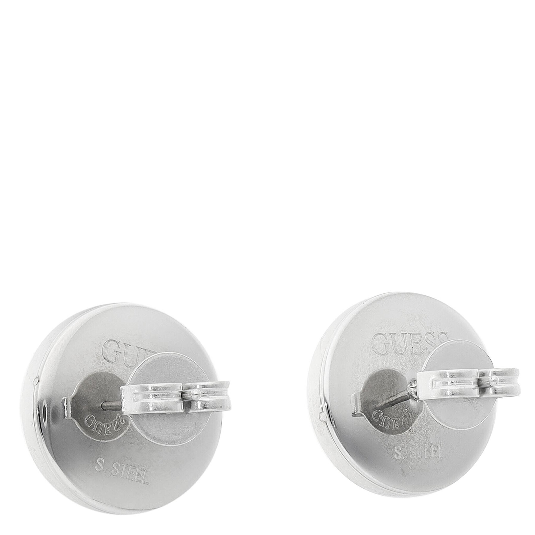 Guess Обици JUBE01 393JW Сребрист - Pepit.bg