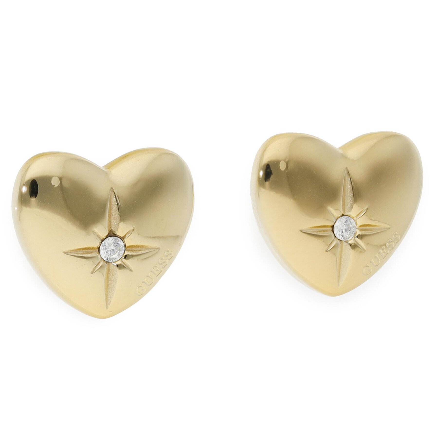 Guess Обици JUBE01 445JW Златист - Pepit.bg
