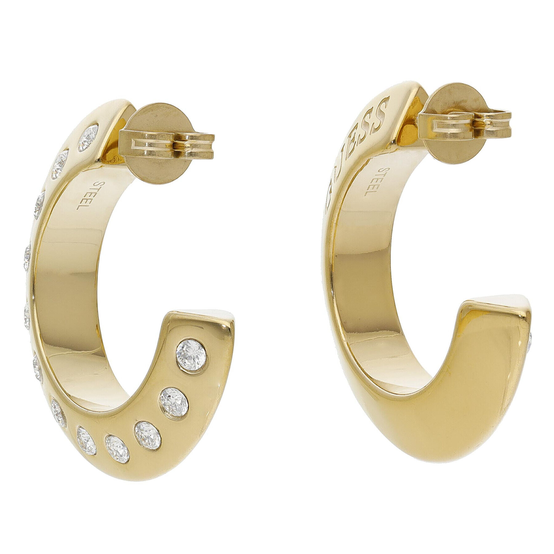 Guess Обици JUBE01 498JW Златист - Pepit.bg