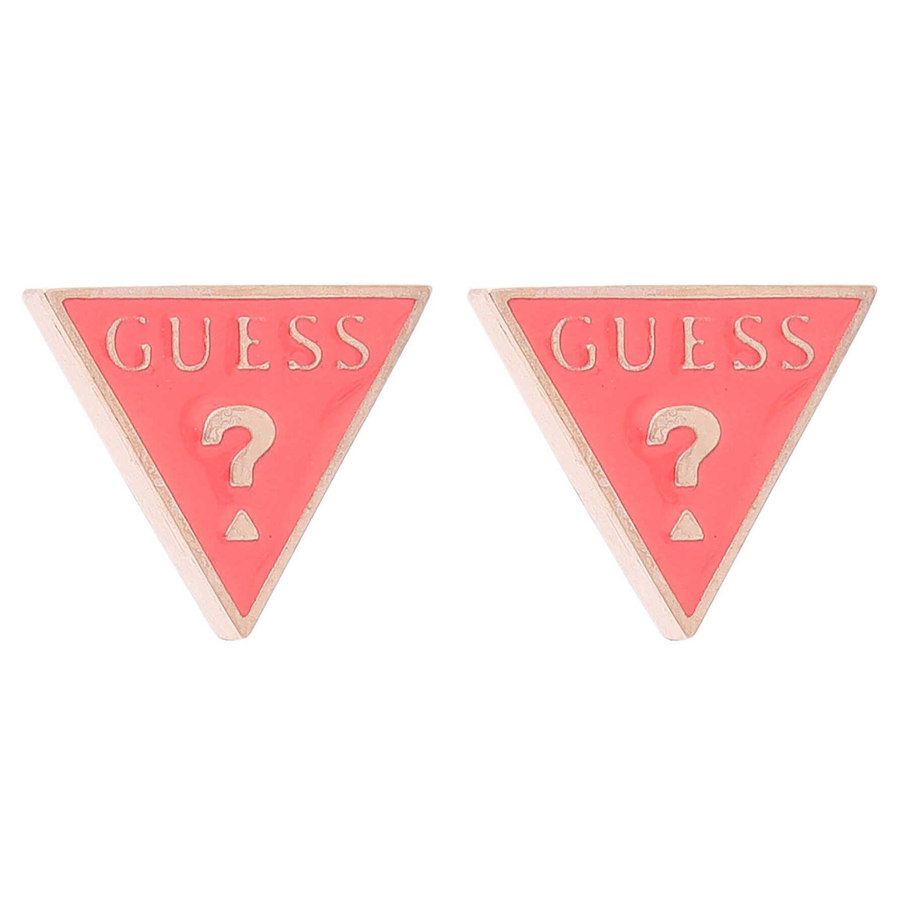 Guess Обици JUBE70 125JW Розов - Pepit.bg