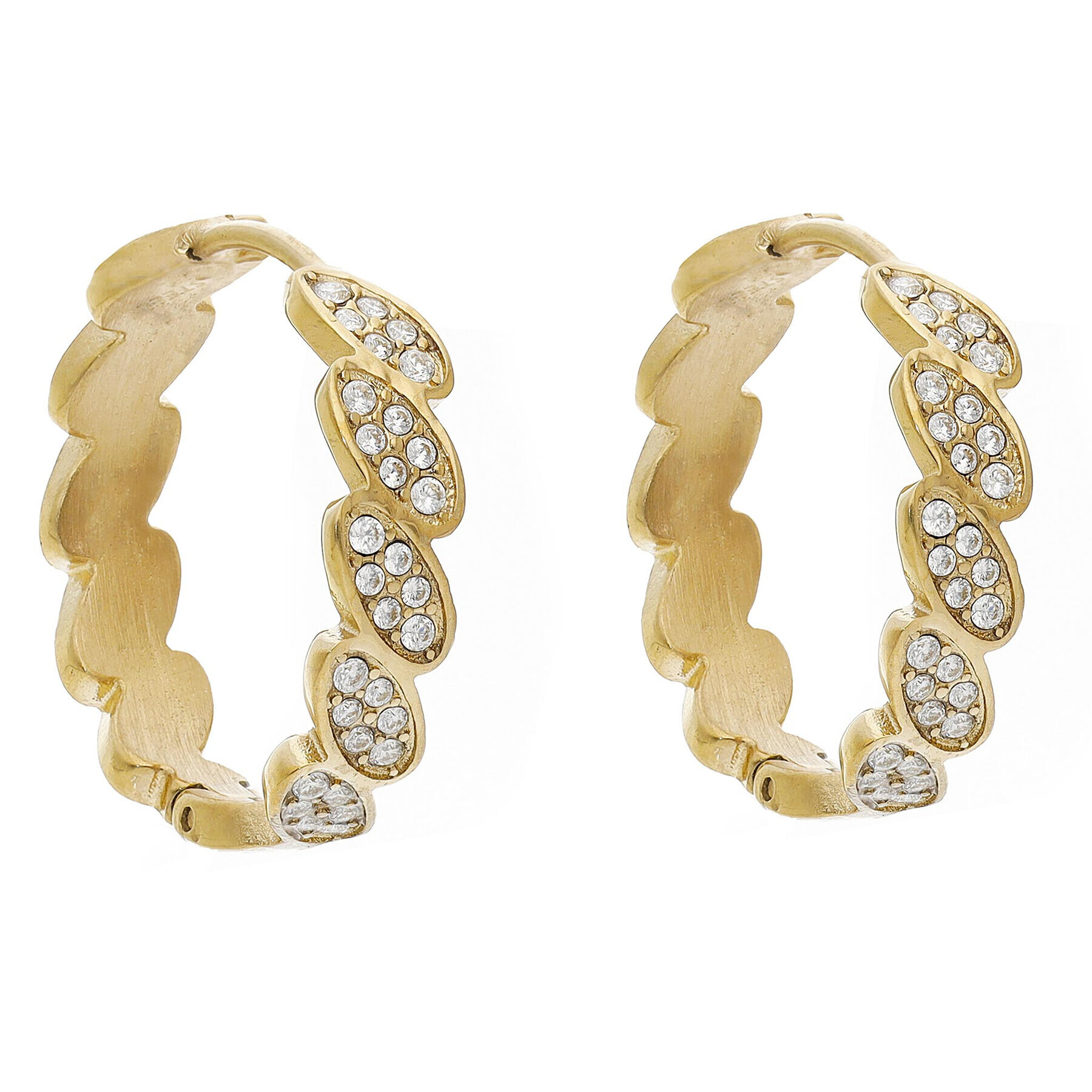 Guess Обици JUBE01 333JW Златист - Pepit.bg