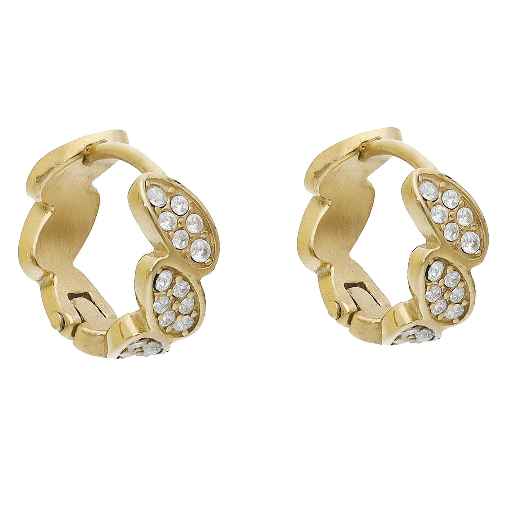 Guess Обици JUBE01 334JW Златист - Pepit.bg