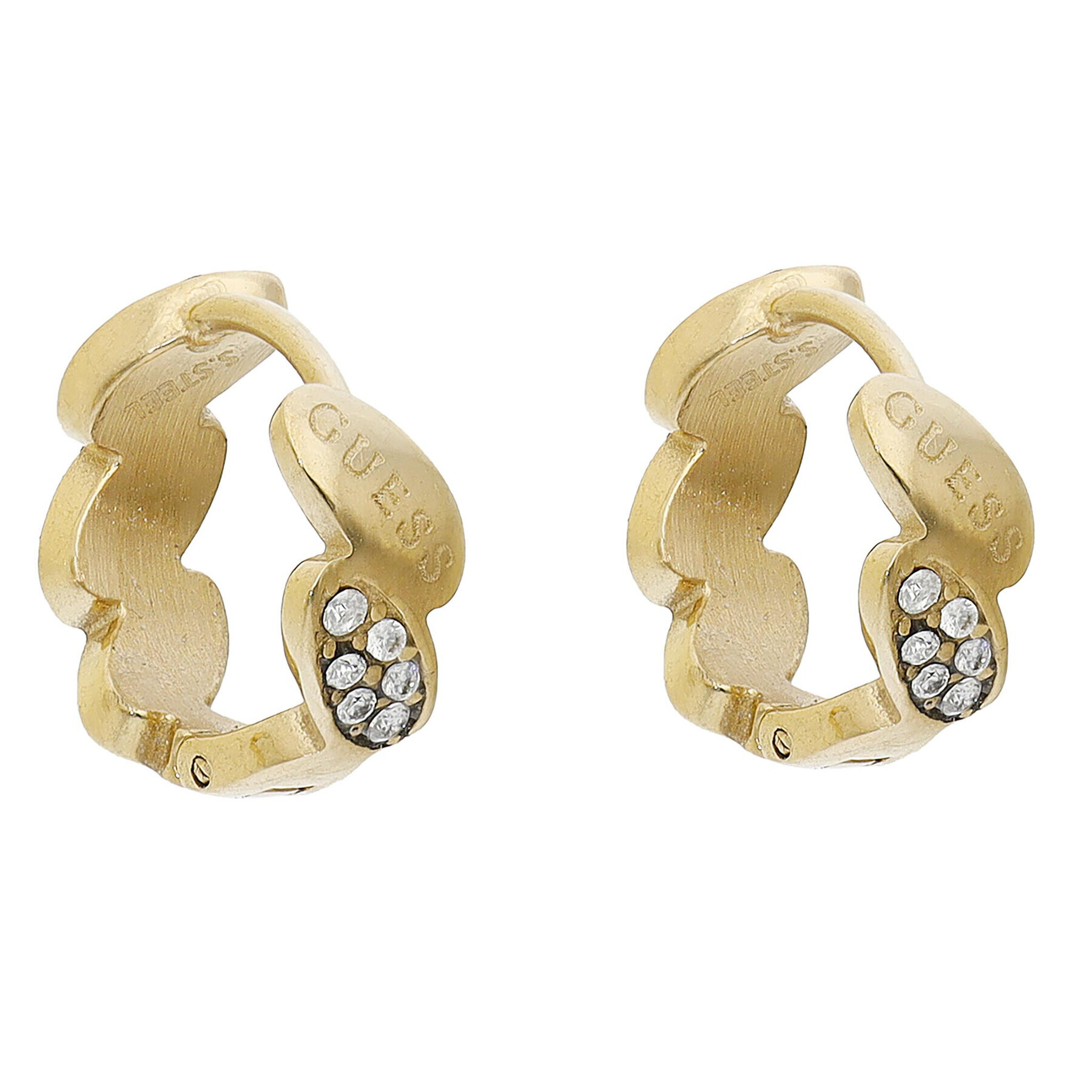 Guess Обици JUBE01 334JW Златист - Pepit.bg