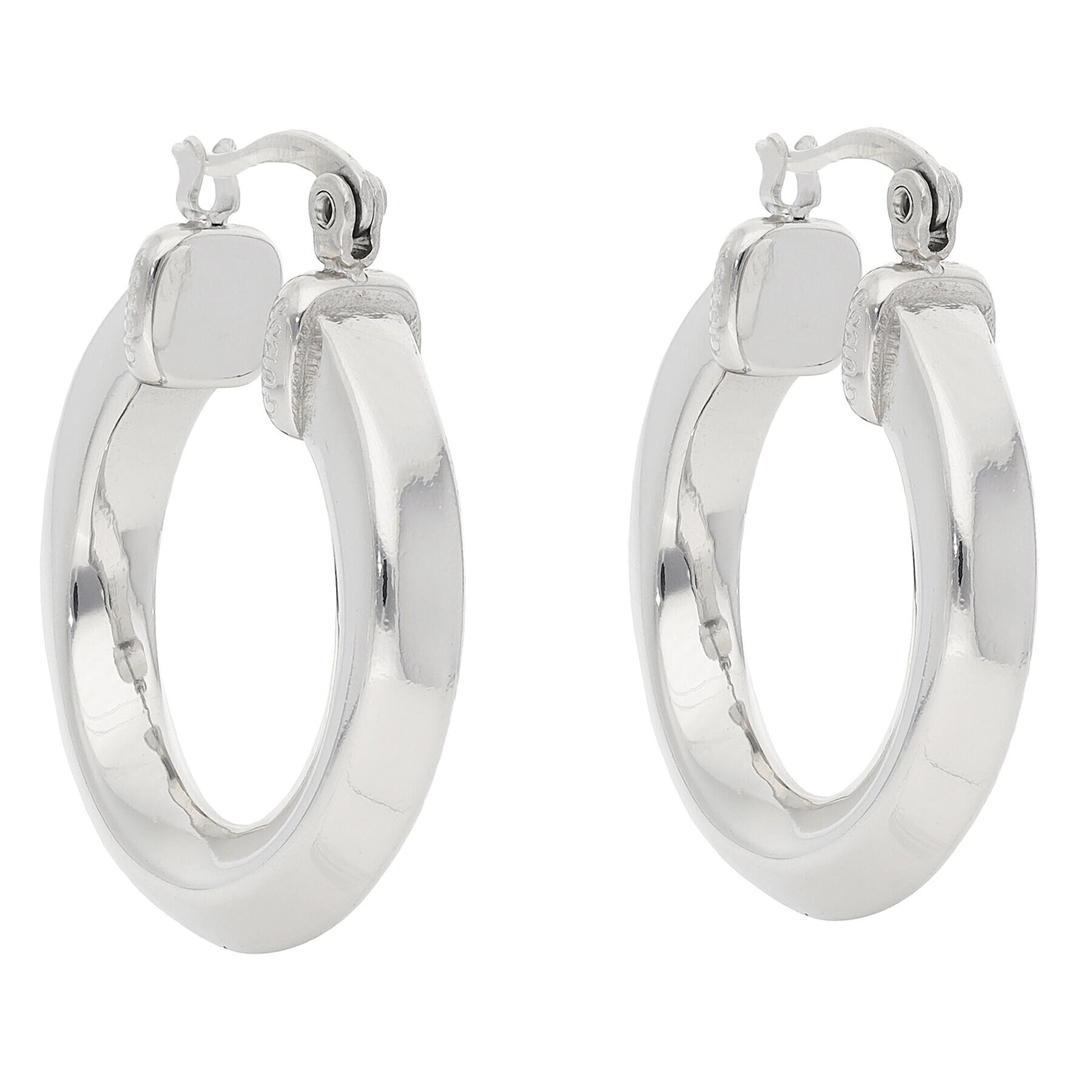 Guess Обици JUBE01 485JW Сребрист - Pepit.bg