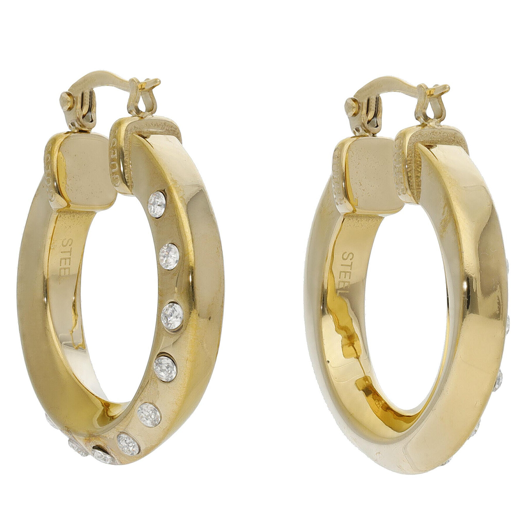Guess Обици JUBE01 487JW Златист - Pepit.bg