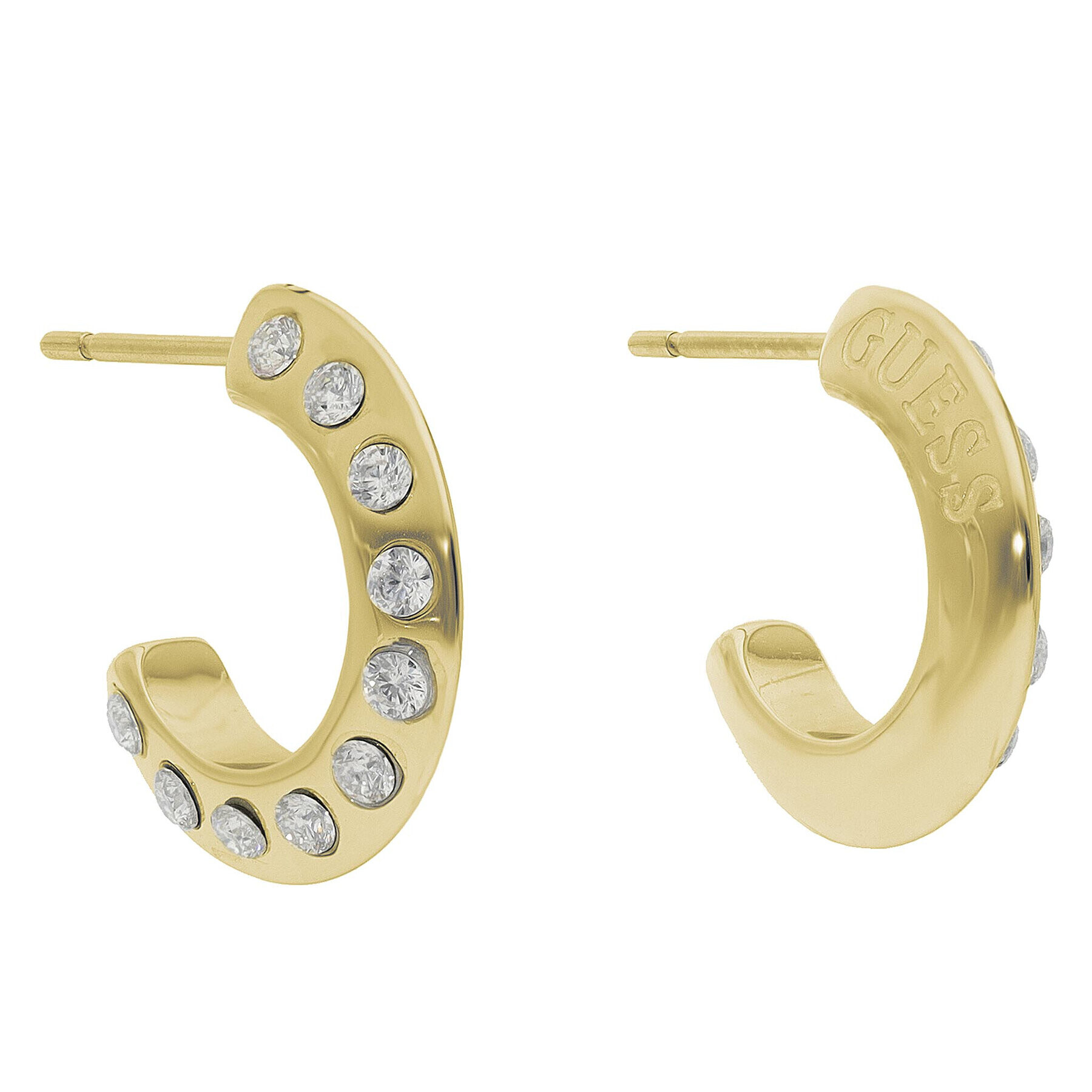 Guess Обици JUBE01 491JW Златист - Pepit.bg