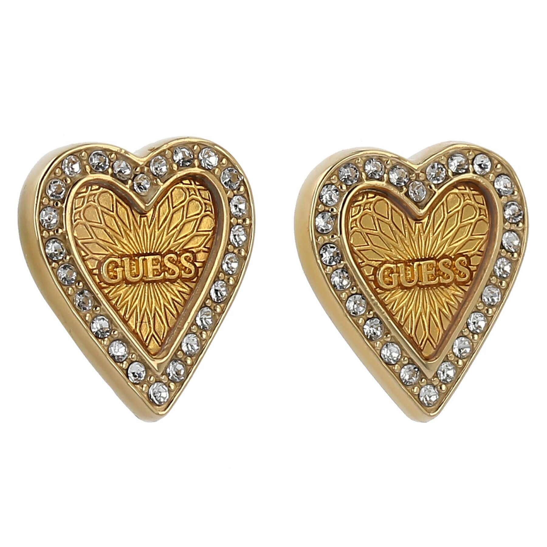 Guess Обици JUBE03 237JW Златист - Pepit.bg