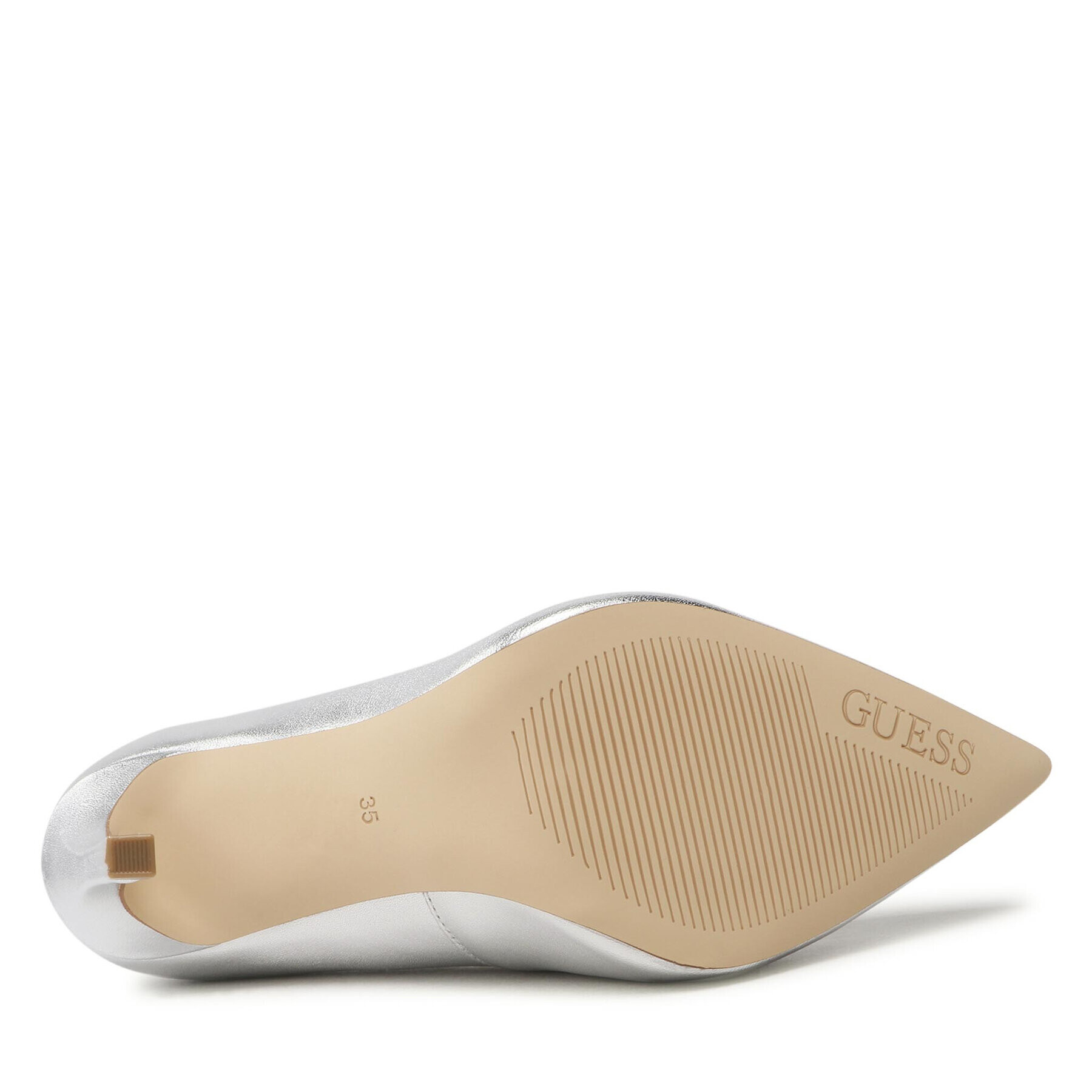 Guess Обувки на ток Amato FL8AAM LEM08 Сребрист - Pepit.bg
