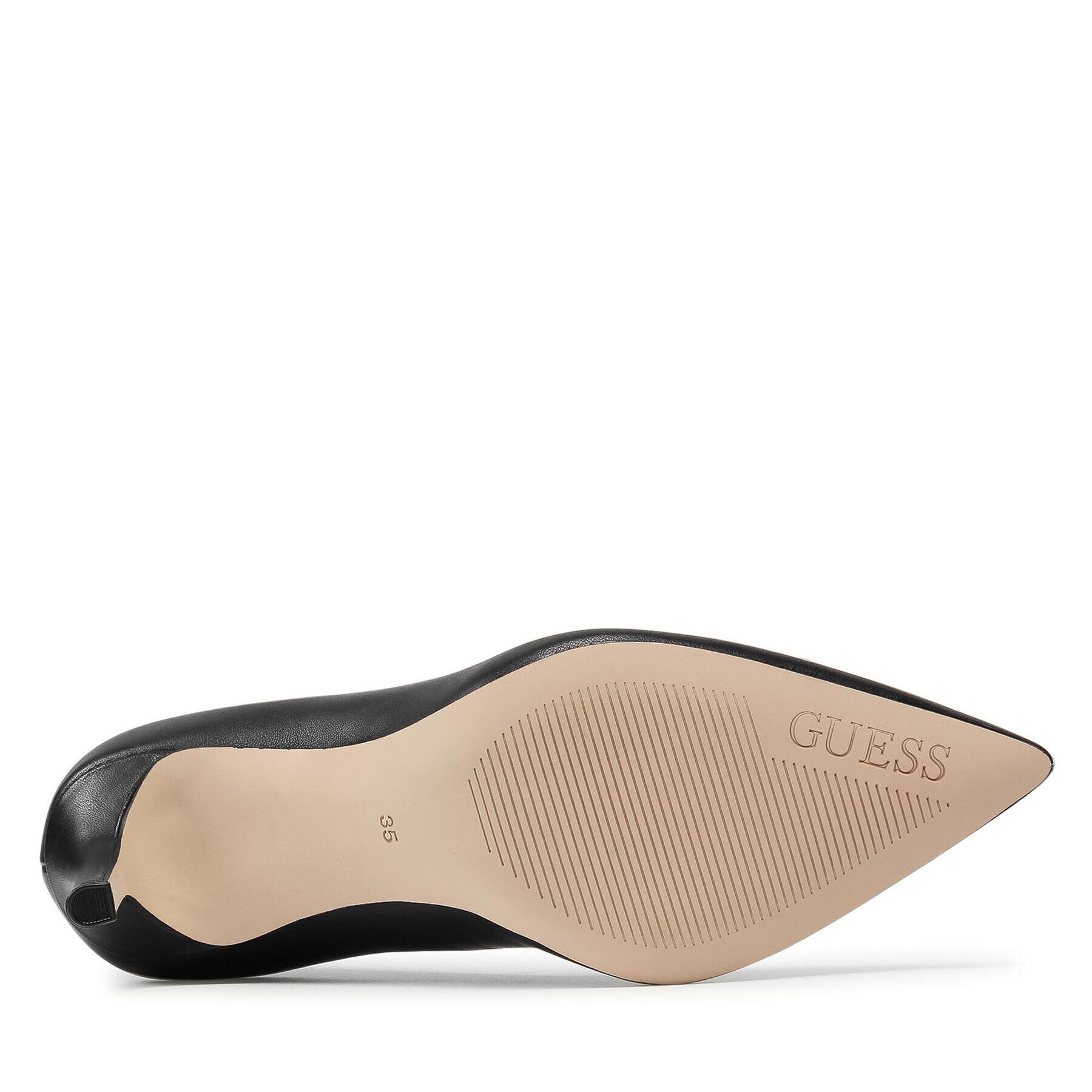 Guess Обувки на ток Dafne 9 FL7DA9 LEA08 Черен - Pepit.bg