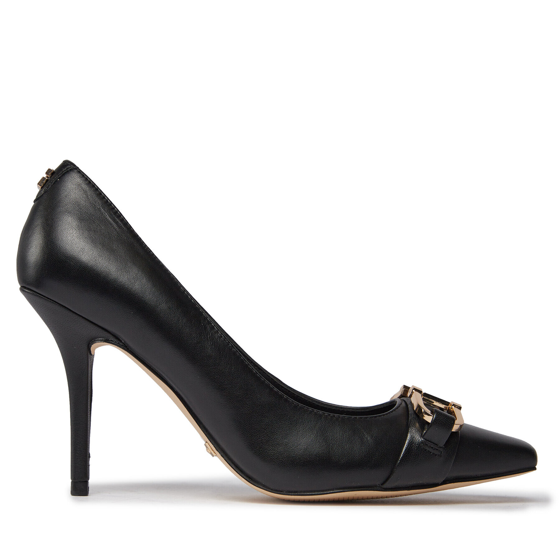 Guess Обувки на ток Elouisa FL8ELU LEA08 Черен - Pepit.bg