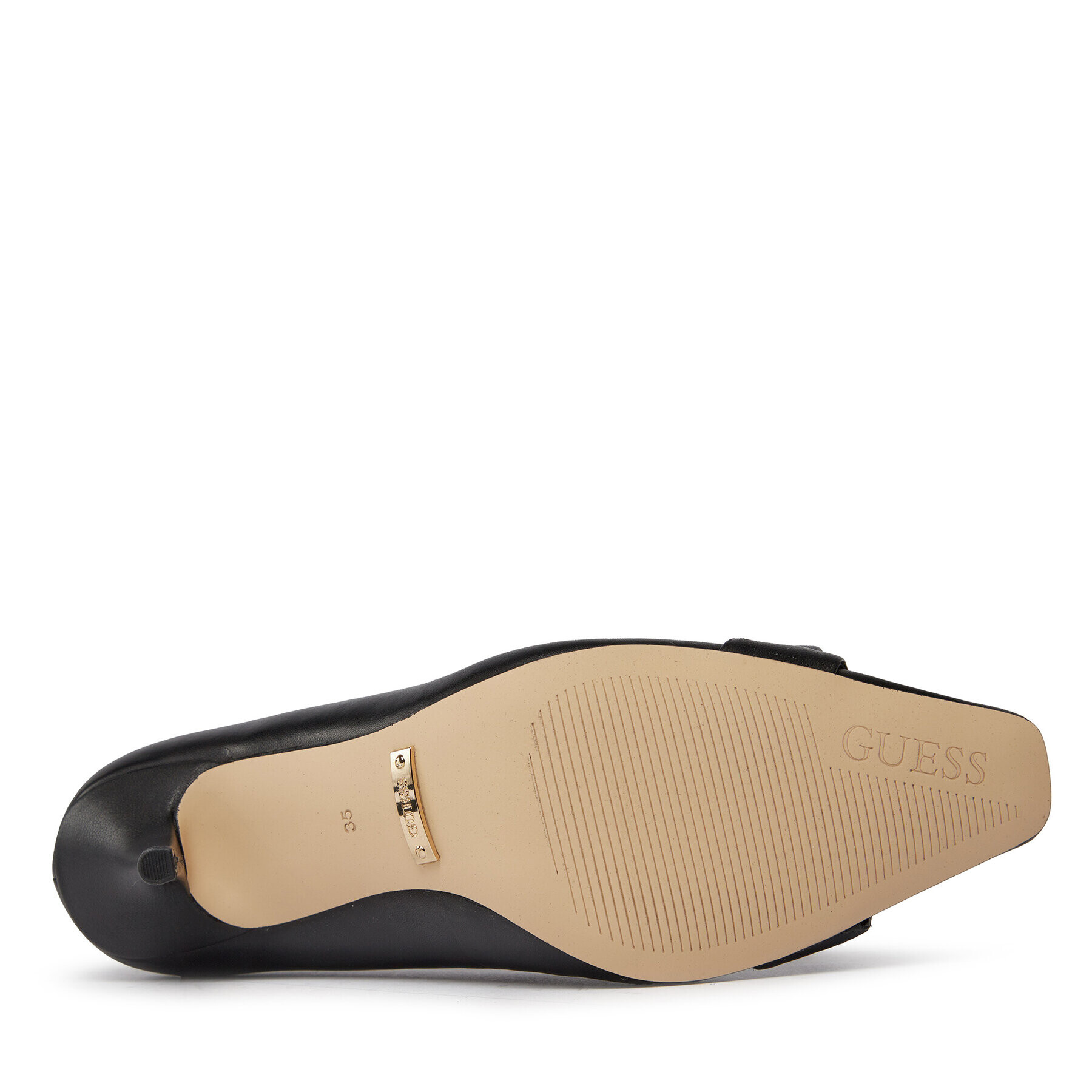 Guess Обувки на ток Elouisa FL8ELU LEA08 Черен - Pepit.bg