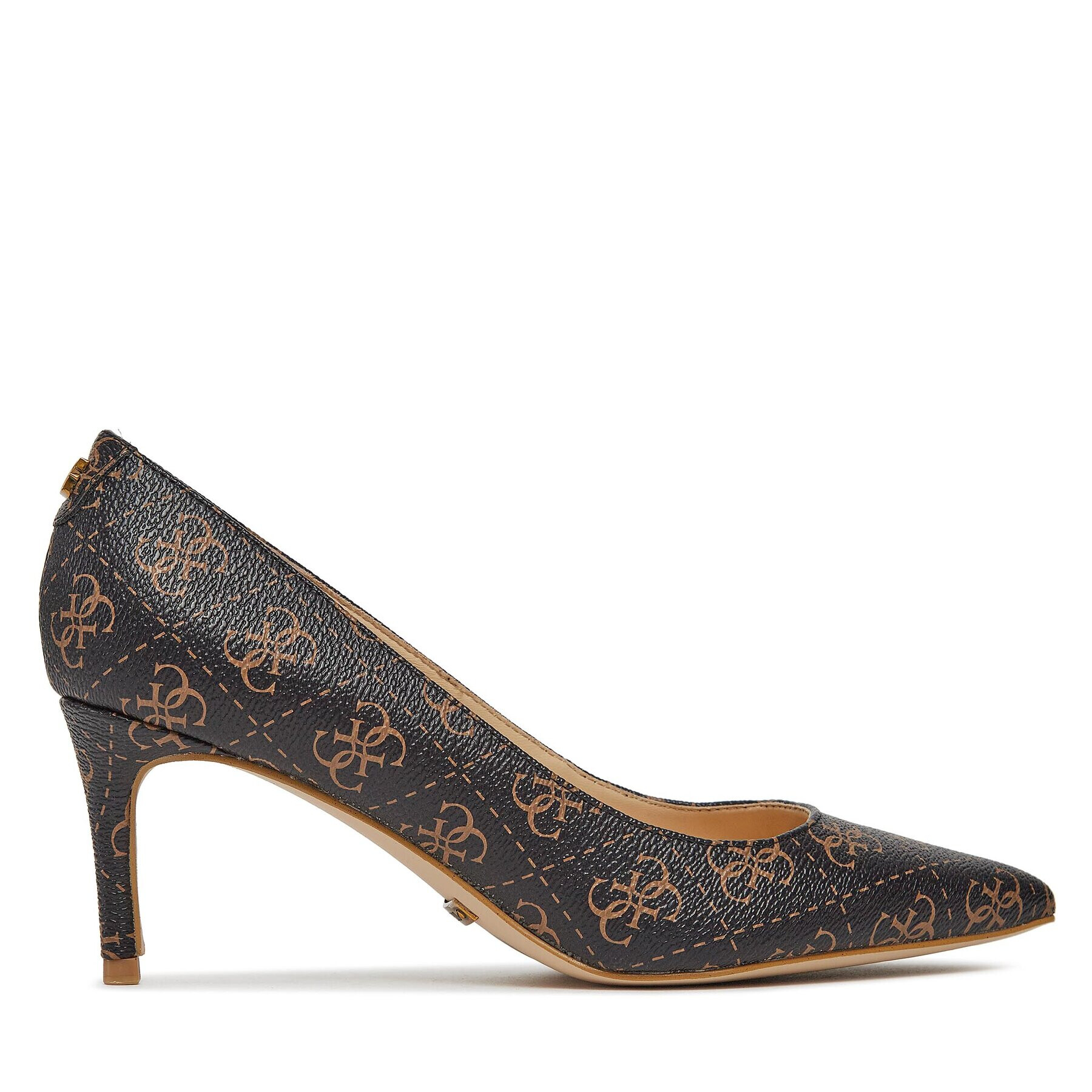 Guess Обувки на ток FL8B3R FAL08 Кафяв - Pepit.bg
