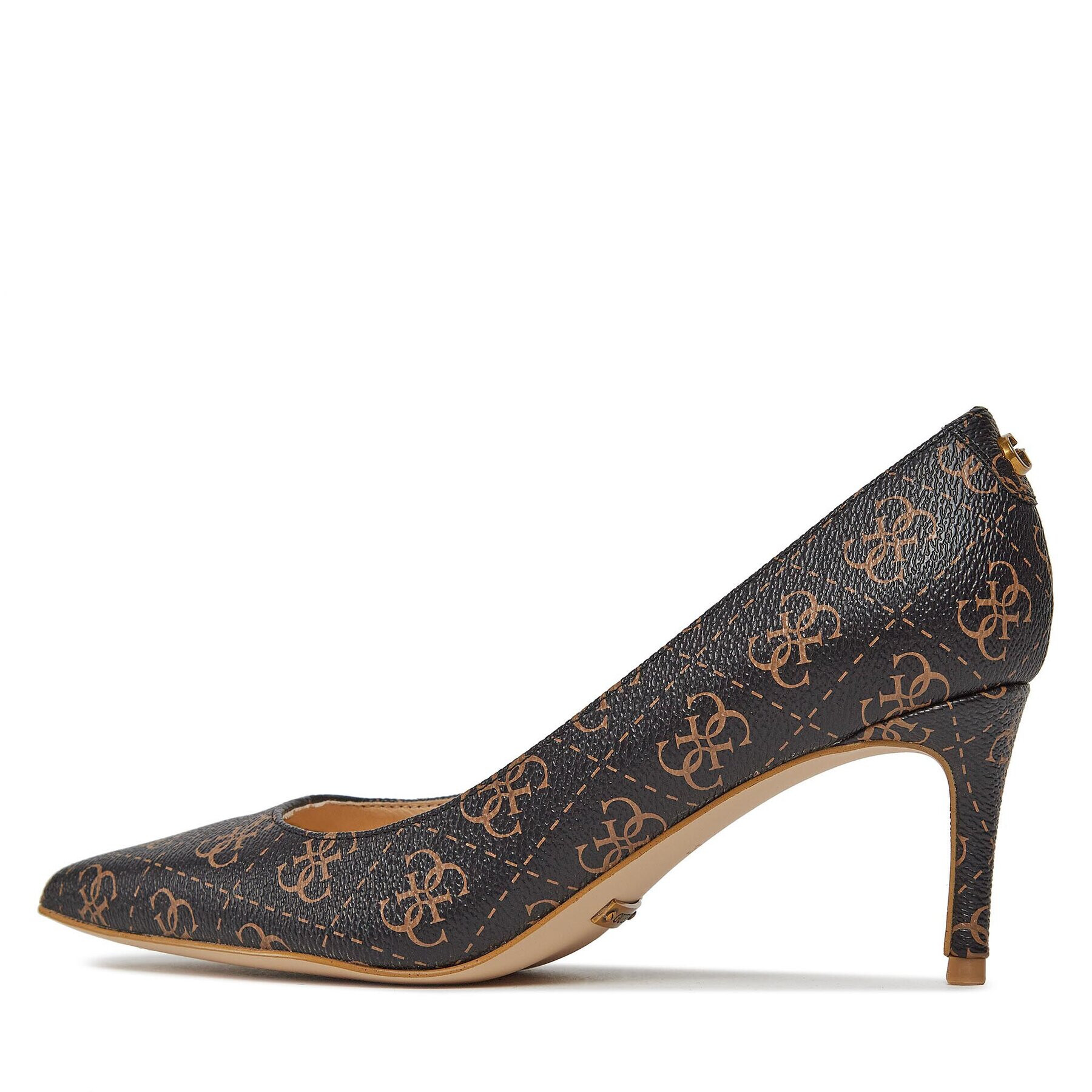 Guess Обувки на ток FL8B3R FAL08 Кафяв - Pepit.bg
