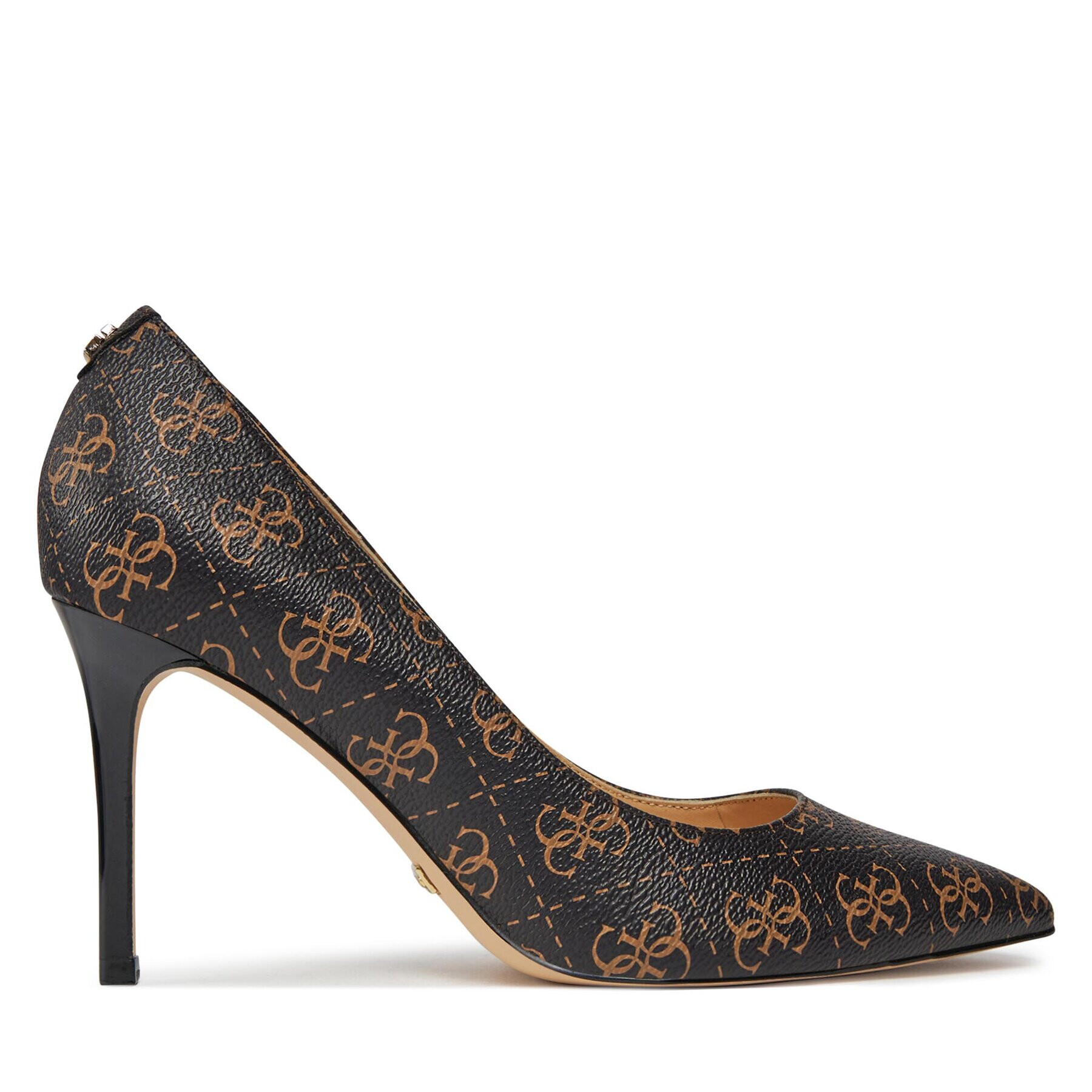 Guess Обувки на ток FL8D11 FAL08 Кафяв - Pepit.bg
