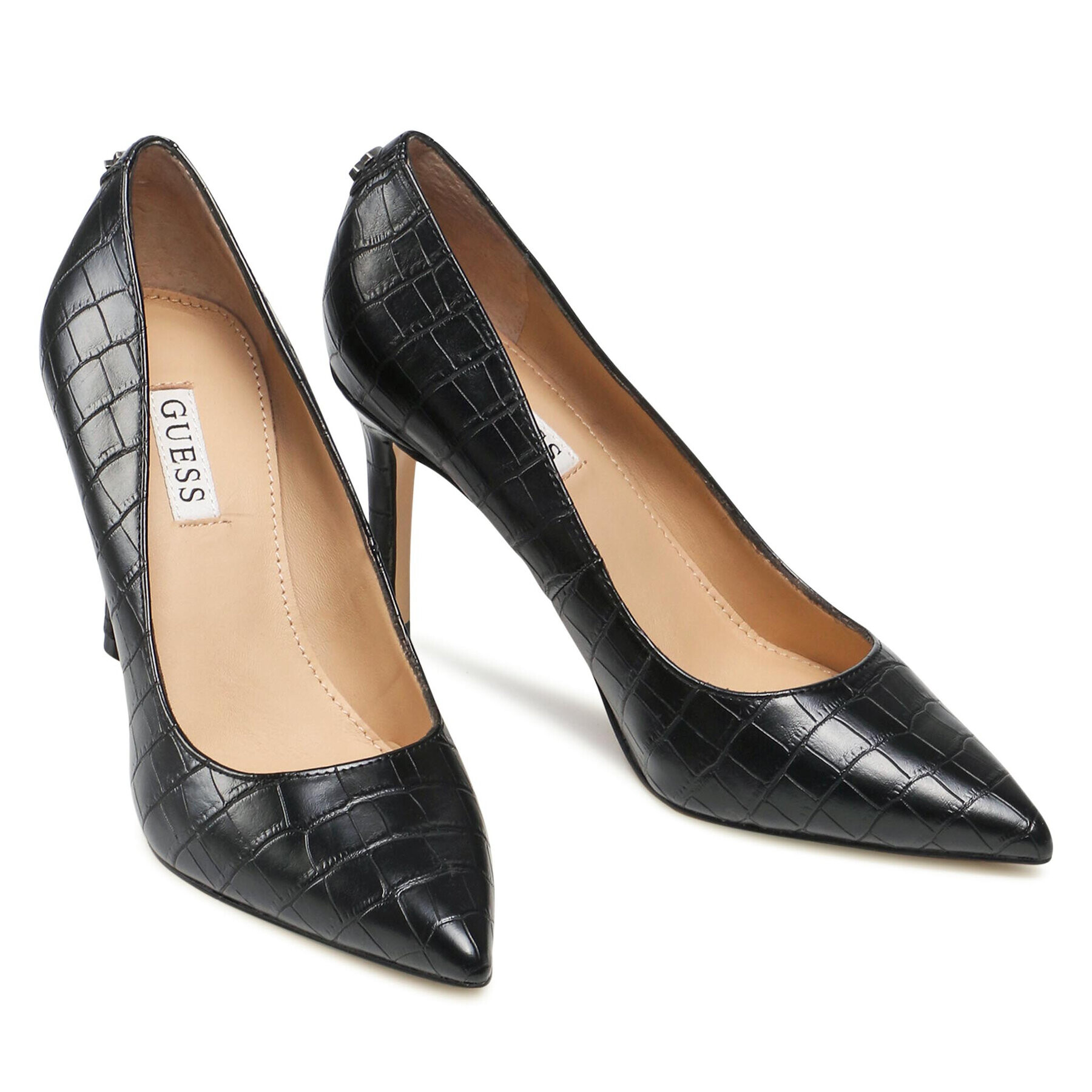 Guess Обувки на ток FL8D12 PEL08 Черен - Pepit.bg